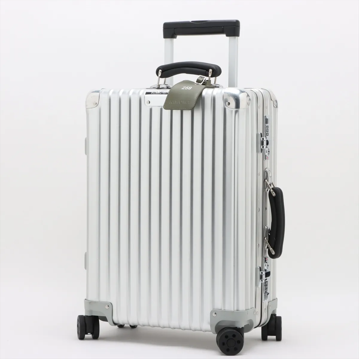 [Individually packaged] Rimowa Classic Flight Aluminum Carry-on Suitcase, Silver, Combination Lock 555 — view 10