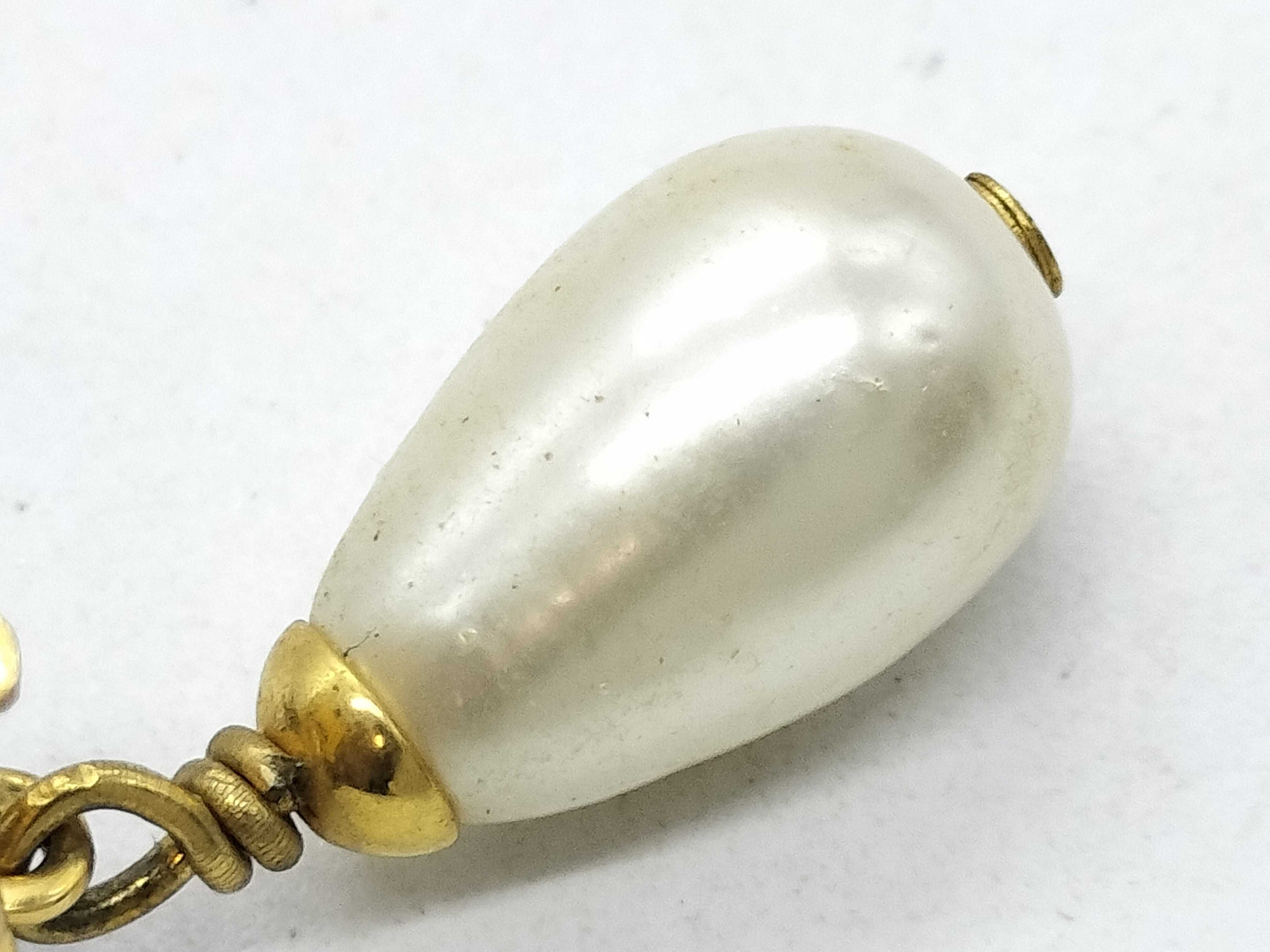 Coco Mark Pearl Drop 96P Earrings — view 7
