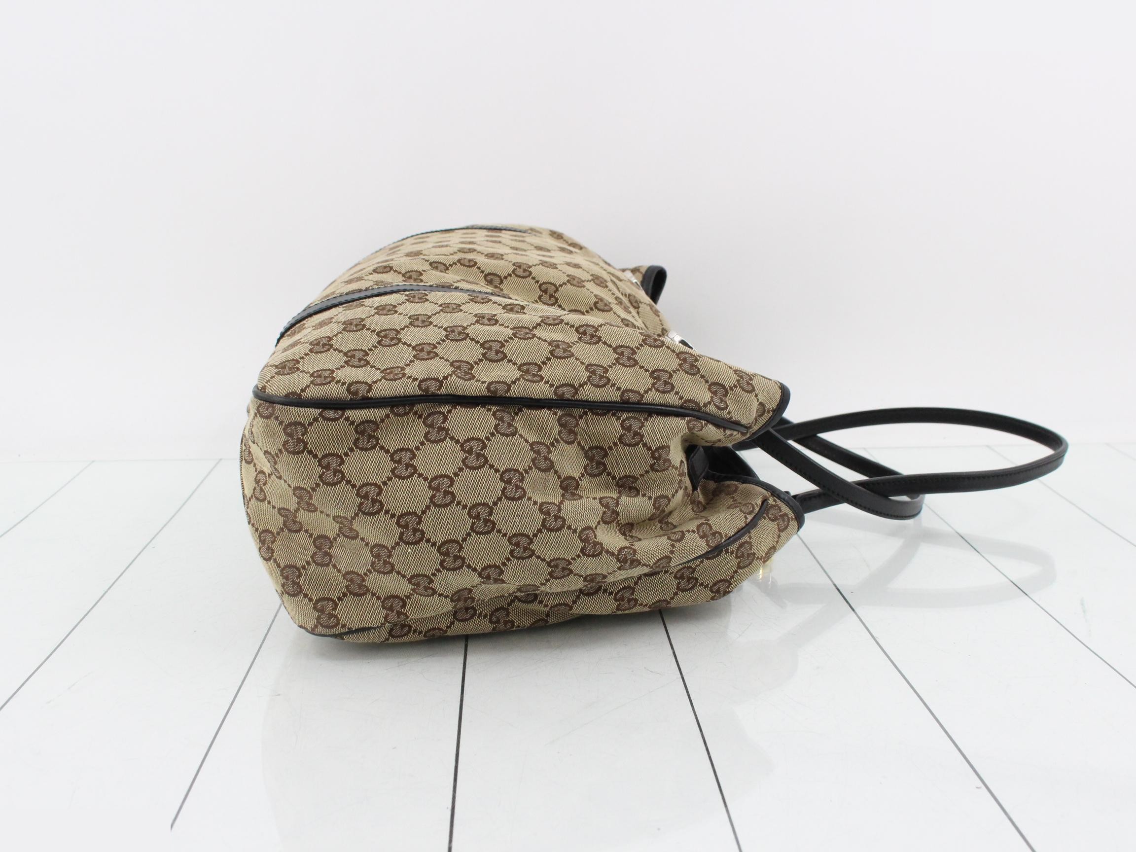 Canvas Tote Bag, Interlocking Design, 232956, 520981 — view 3