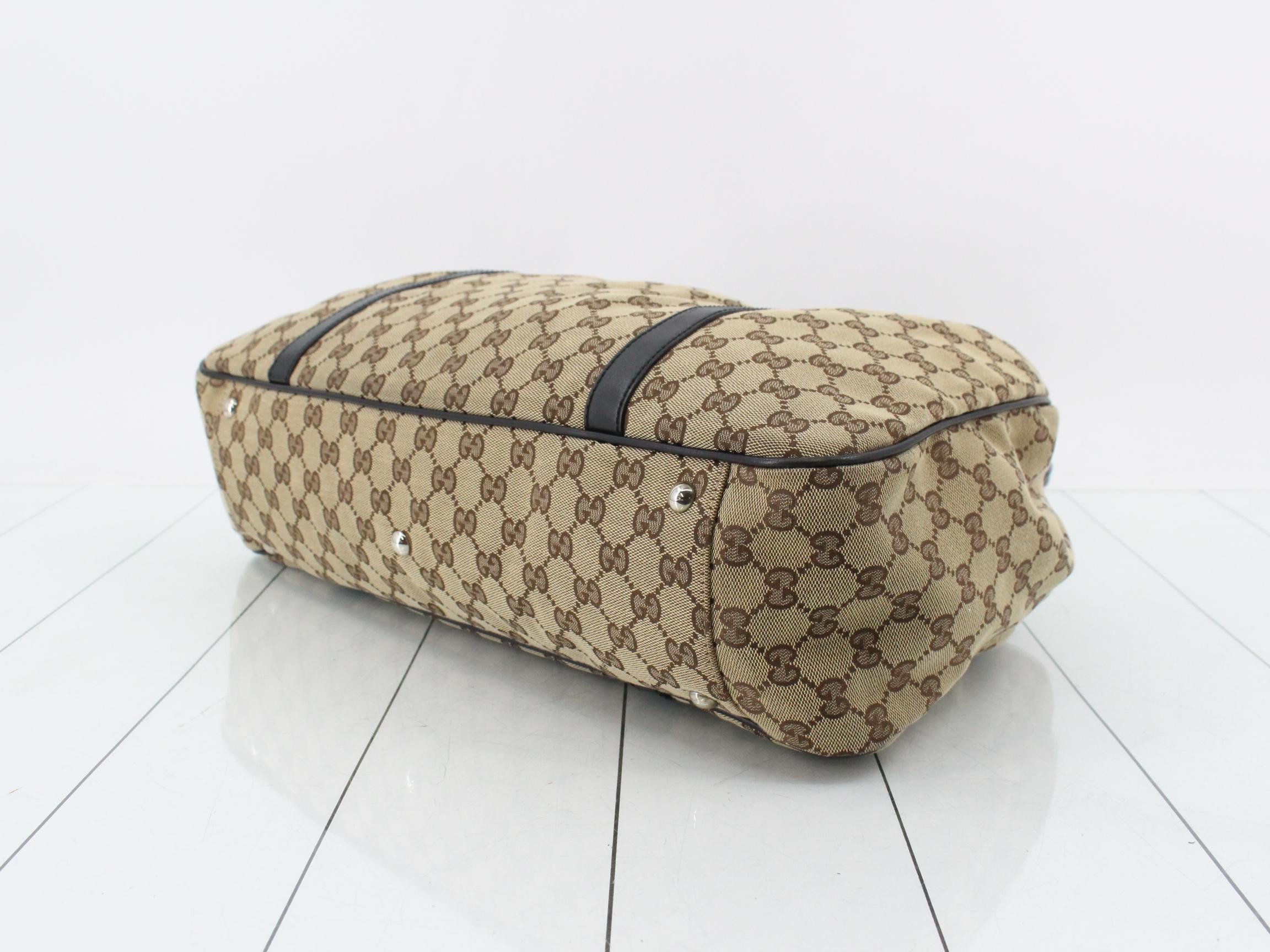 Canvas Tote Bag, Interlocking Design, 232956, 520981 — view 6