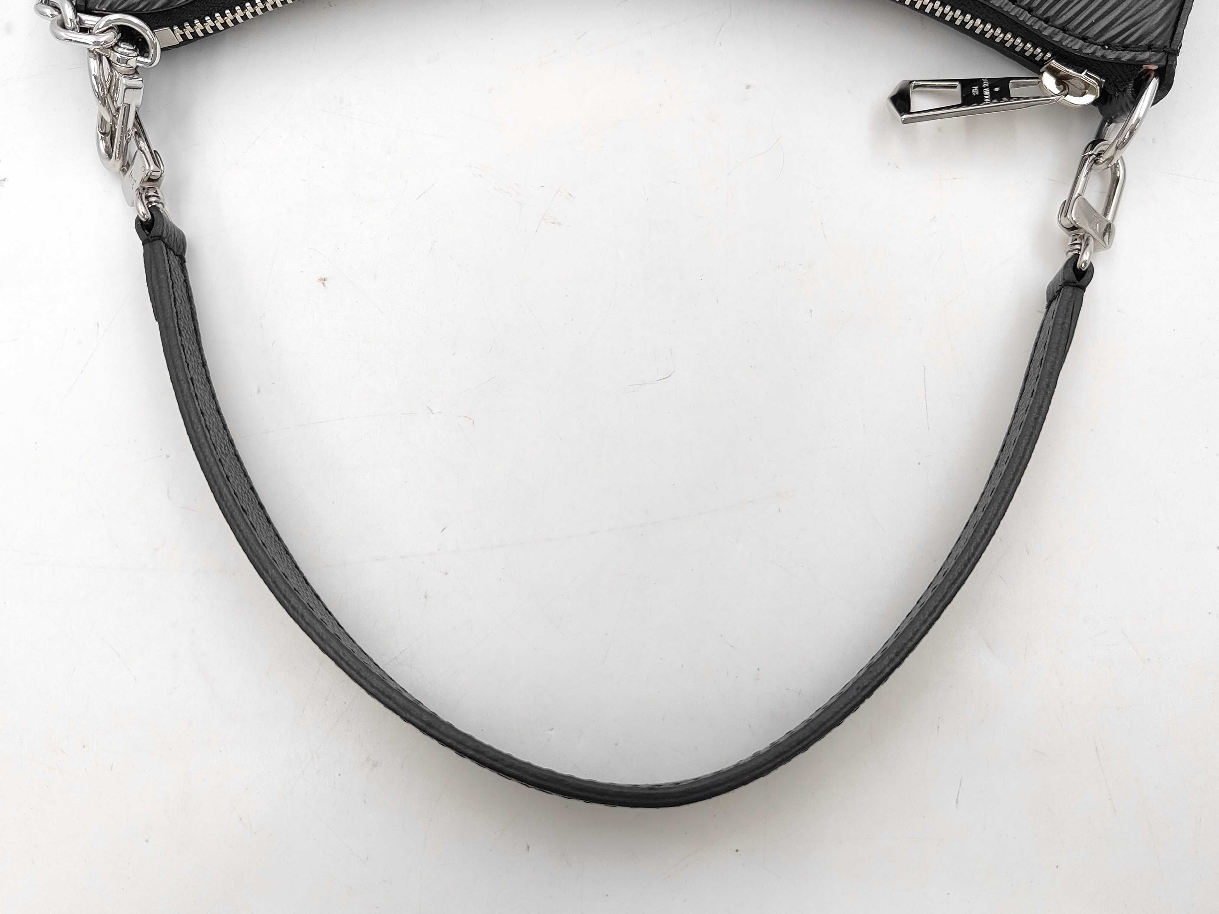 Epi Marelle M80689 Black Shoulder Bag (RFID detected) — view 3
