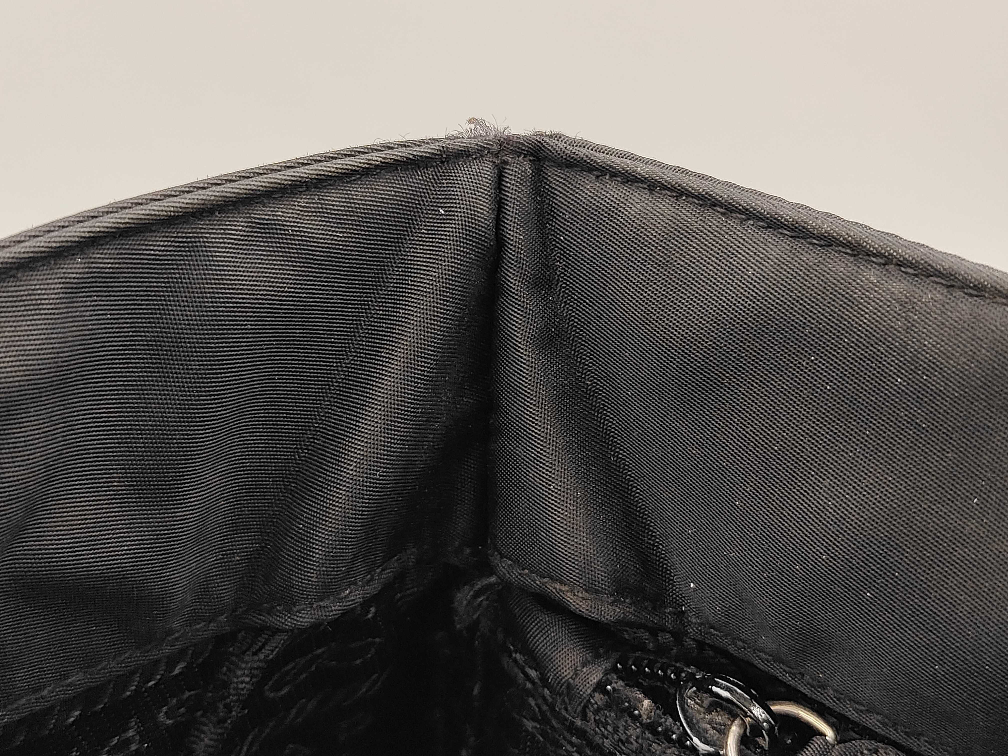 nylon tote bag, black, size W36 (approx.), no white tag. — view 14