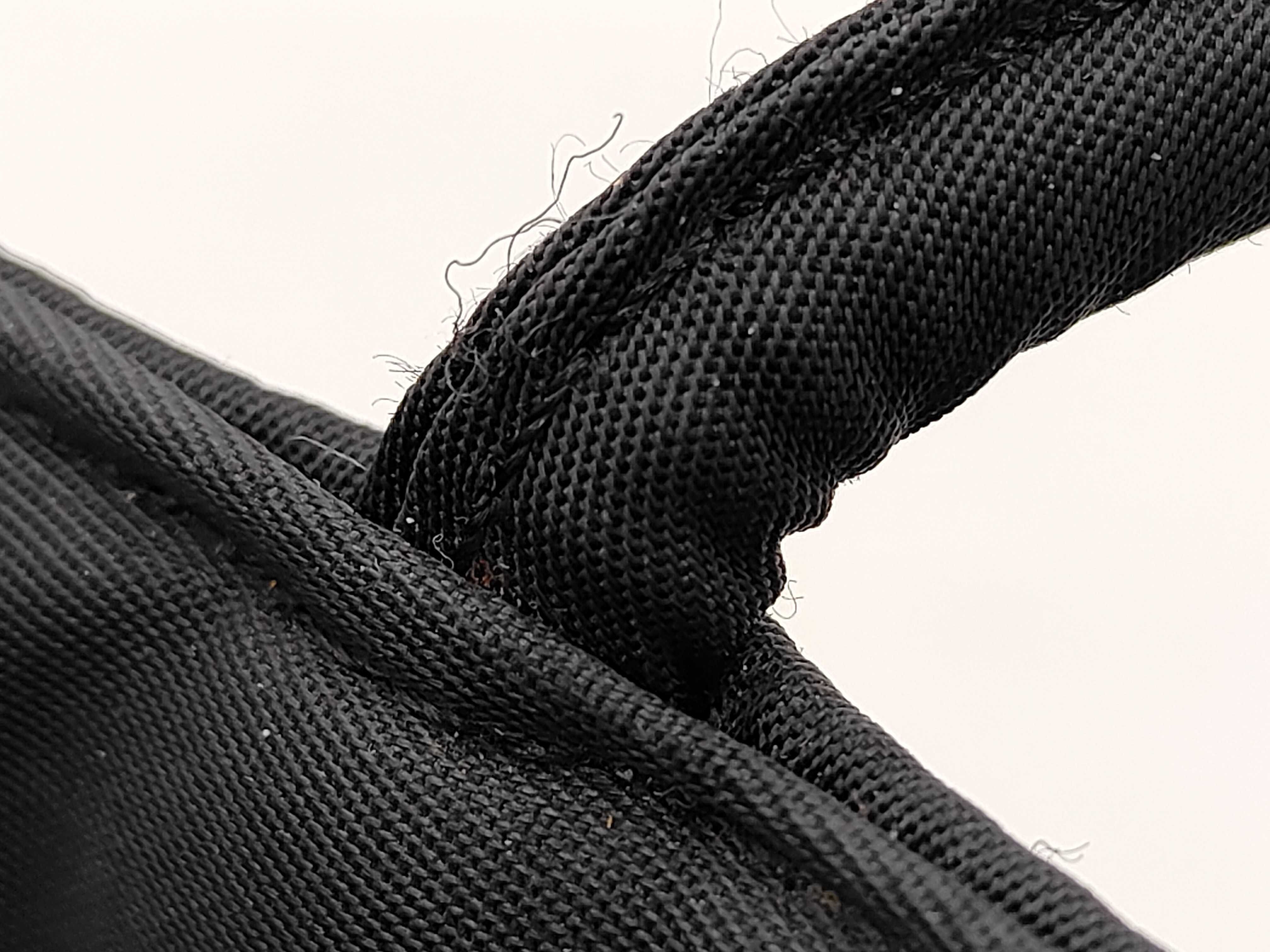 nylon tote bag, black, size W36 (approx.), no white tag. — view 7