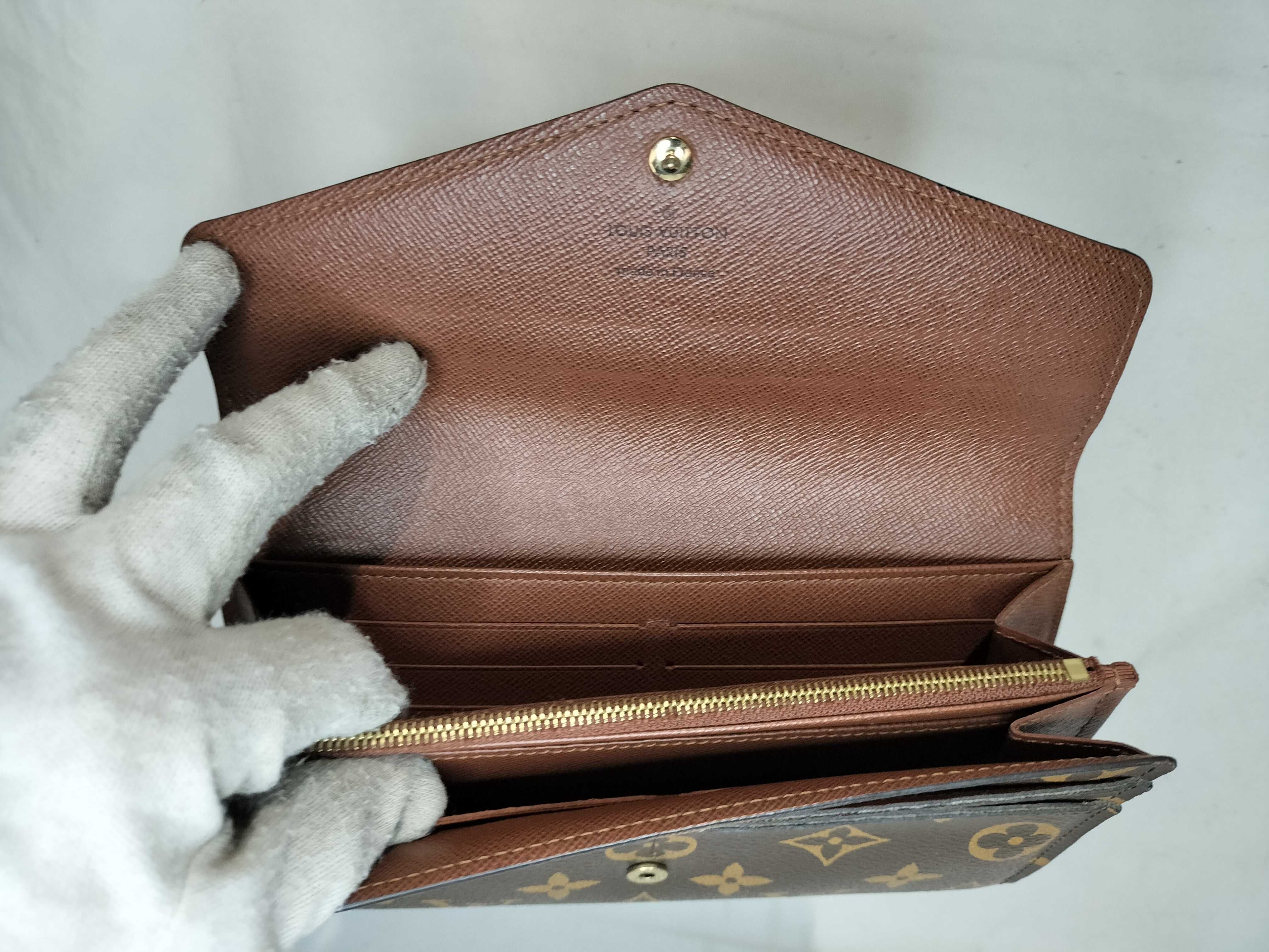 Monogram Portefeuille Sarah Long Wallet — view 6