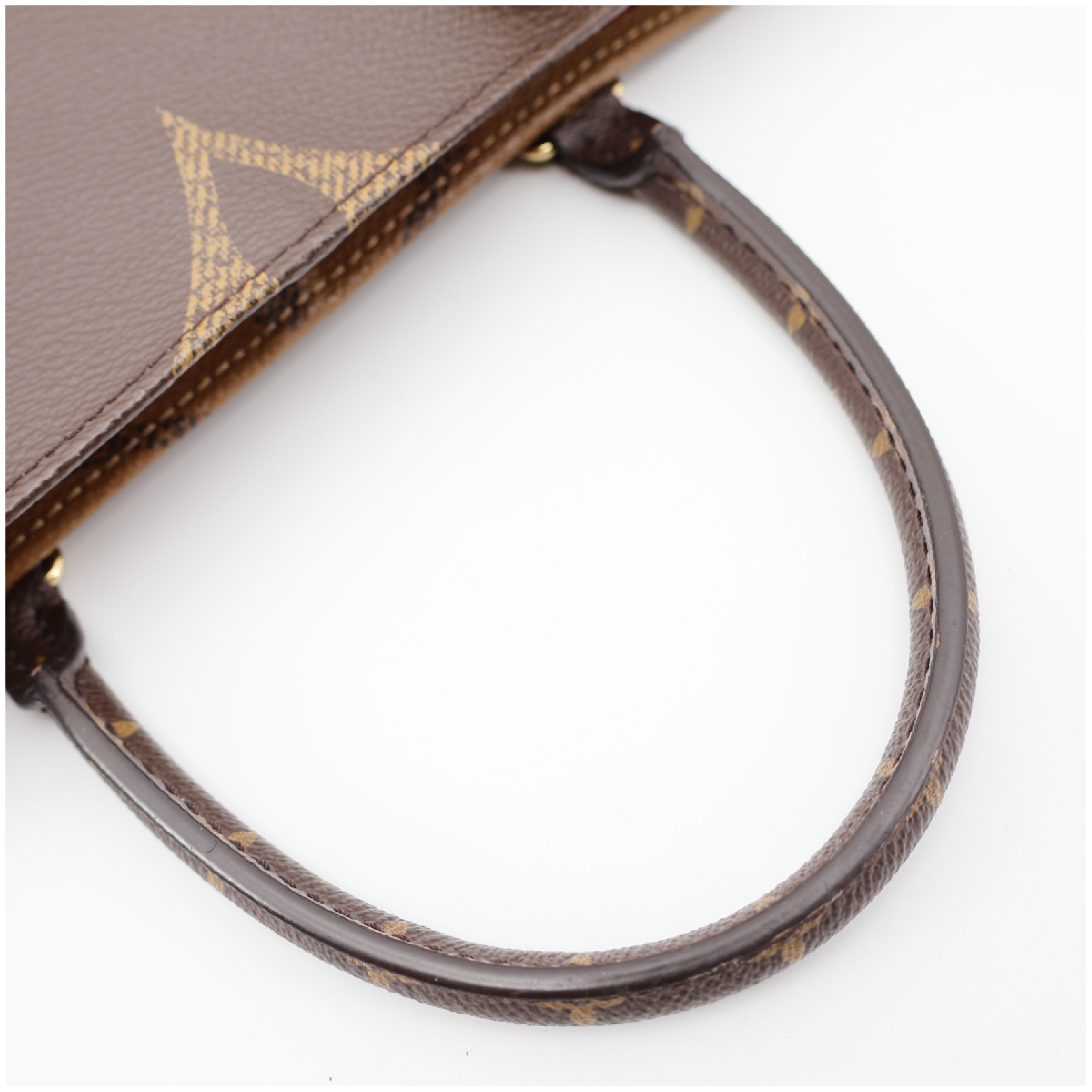 Giant Monogram Reverse OnTheGo MM M45321 RFID Verified Tote Bag Handbag — view 12