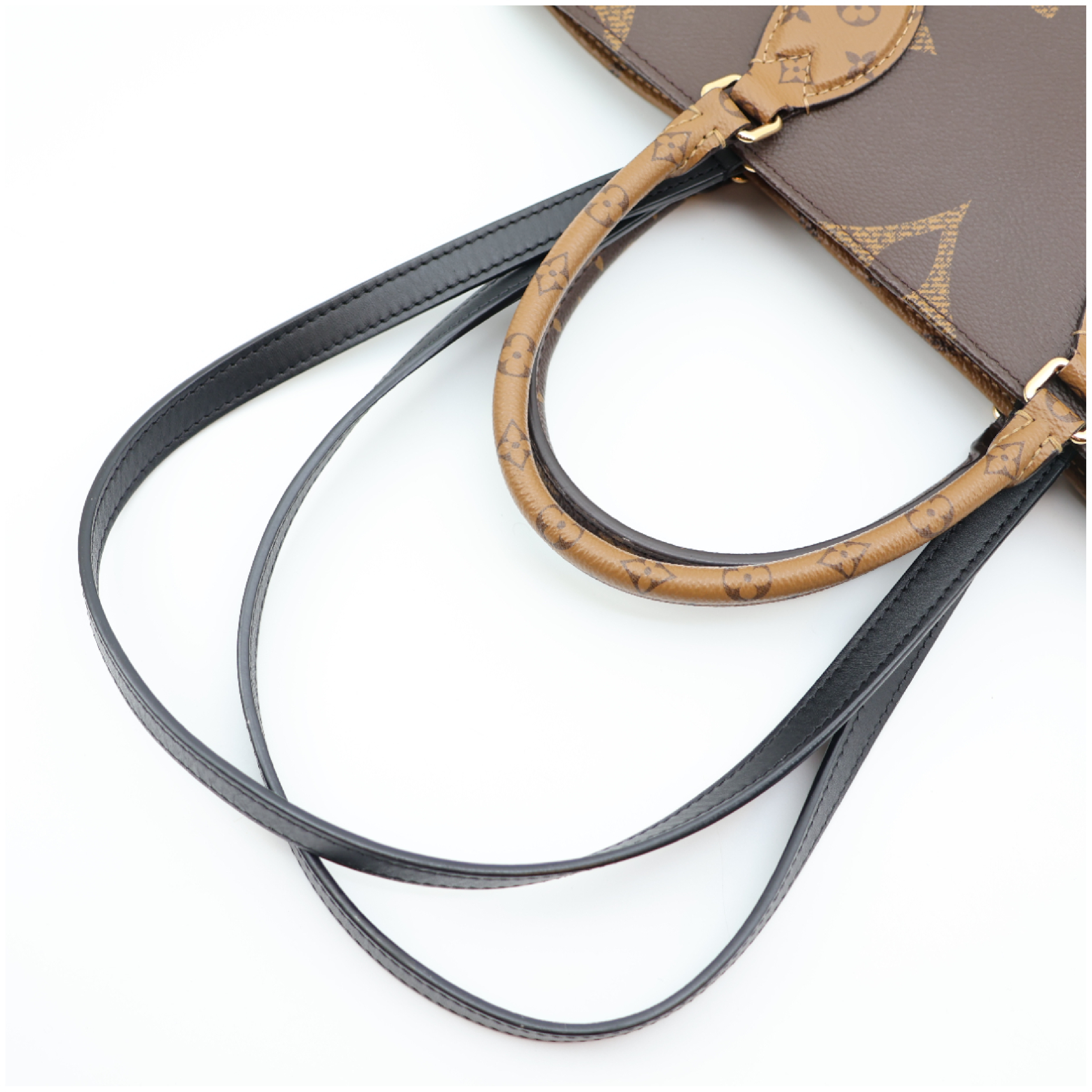 Giant Monogram Reverse OnTheGo MM M45321 RFID Verified Tote Bag Handbag — view 10