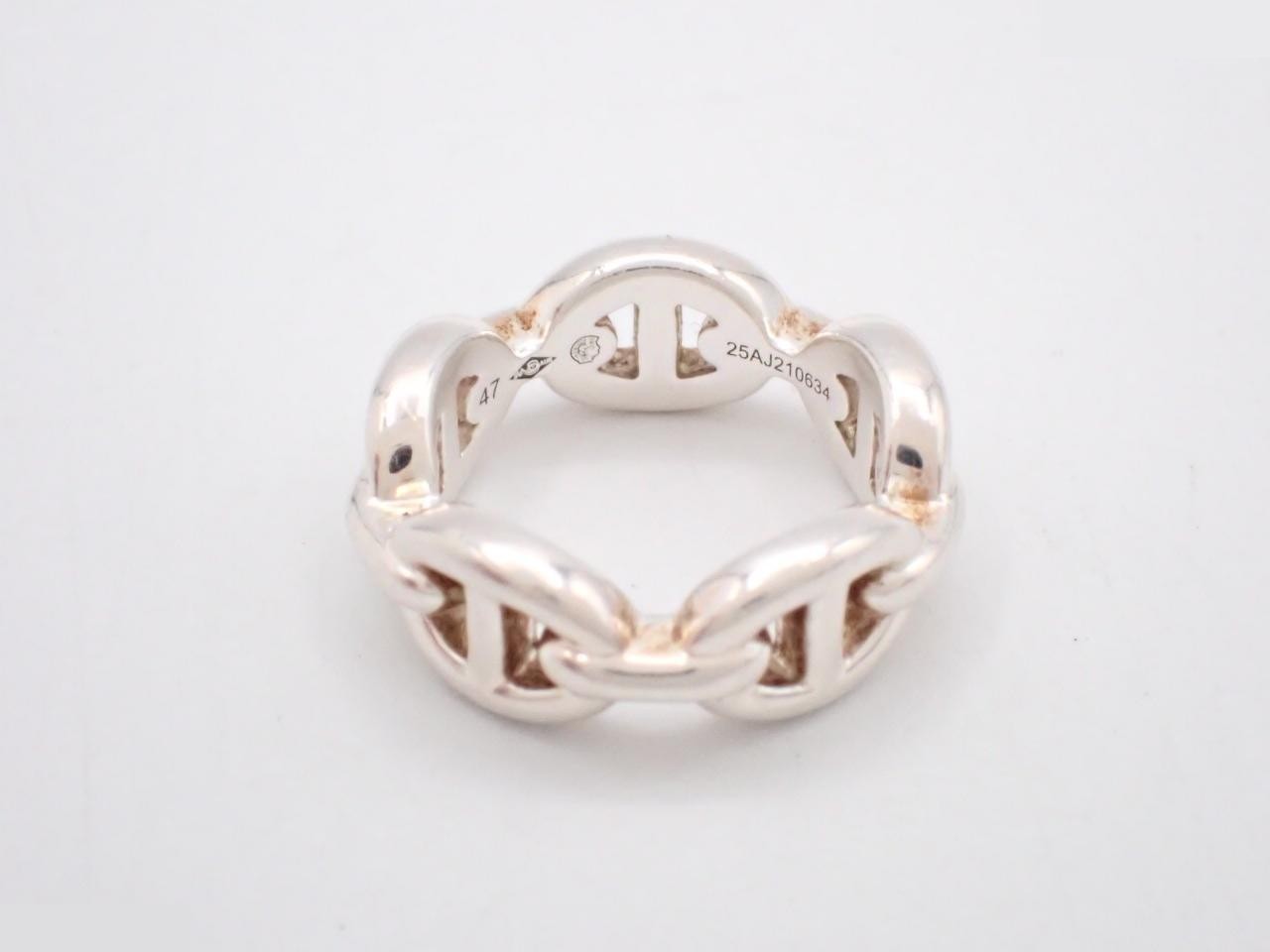 Chaine d'Ancre SV925/6.0g Enchainée Ring, Stamped 47 — view 2