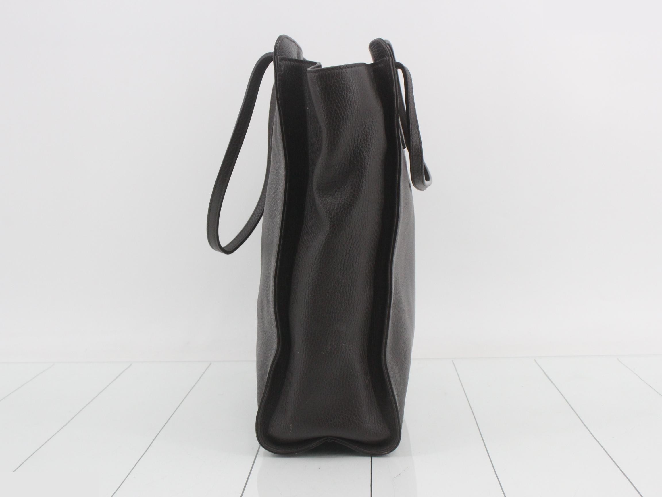 Interlocking G Leather Tote Bag — view 3