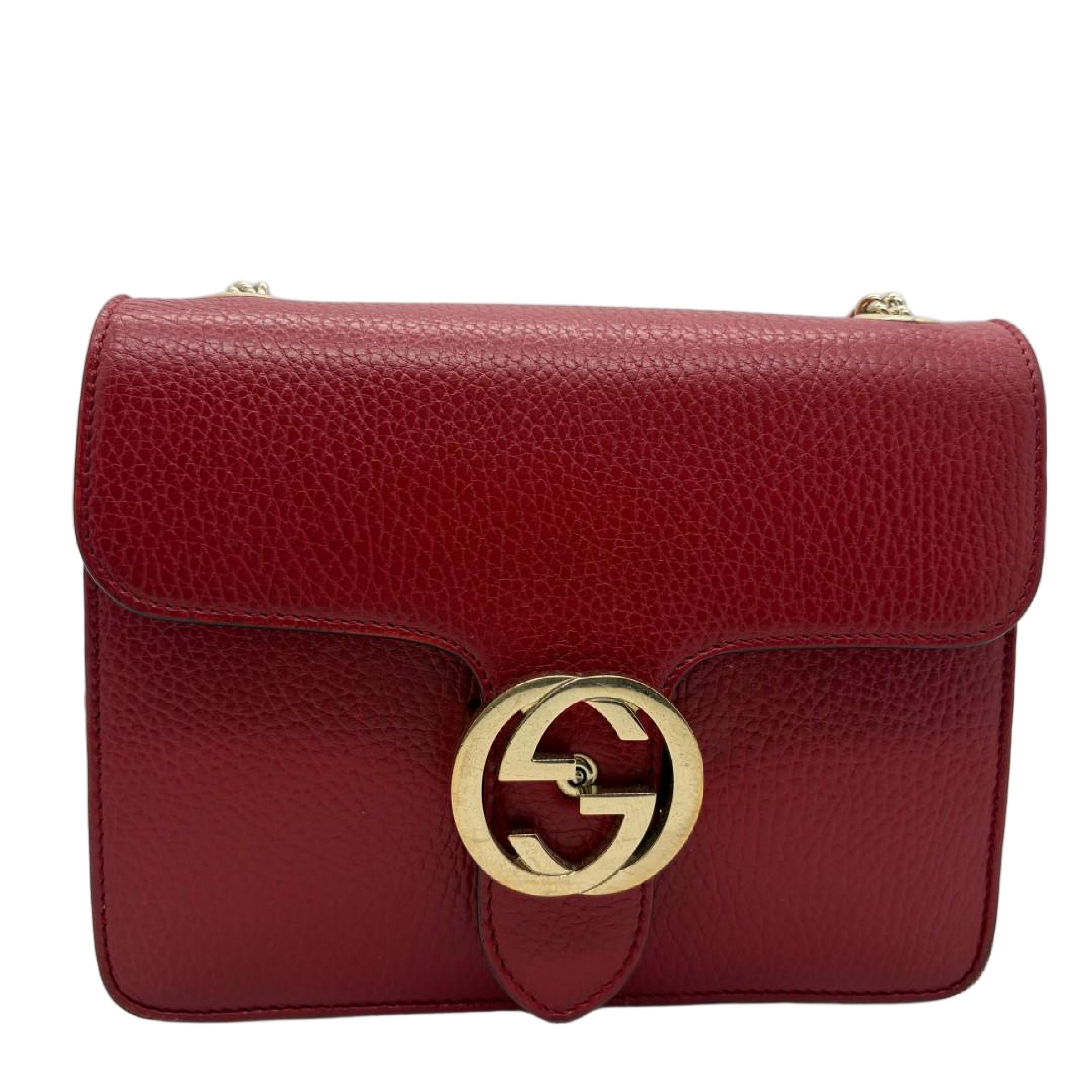 Interlocking Chain Shoulder Bag