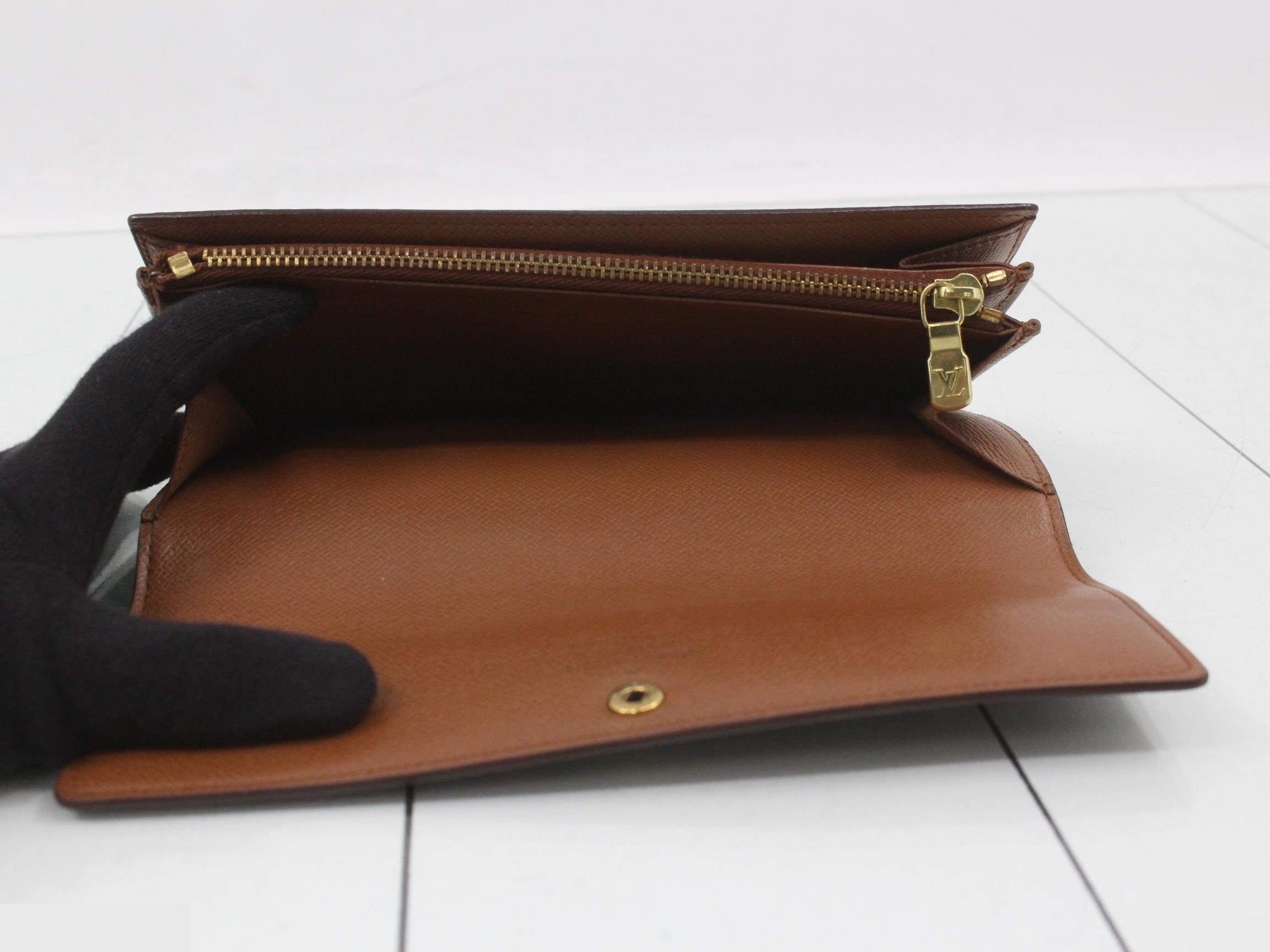M61734 Monogram Portefeuille Sarah Long Wallet — view 4