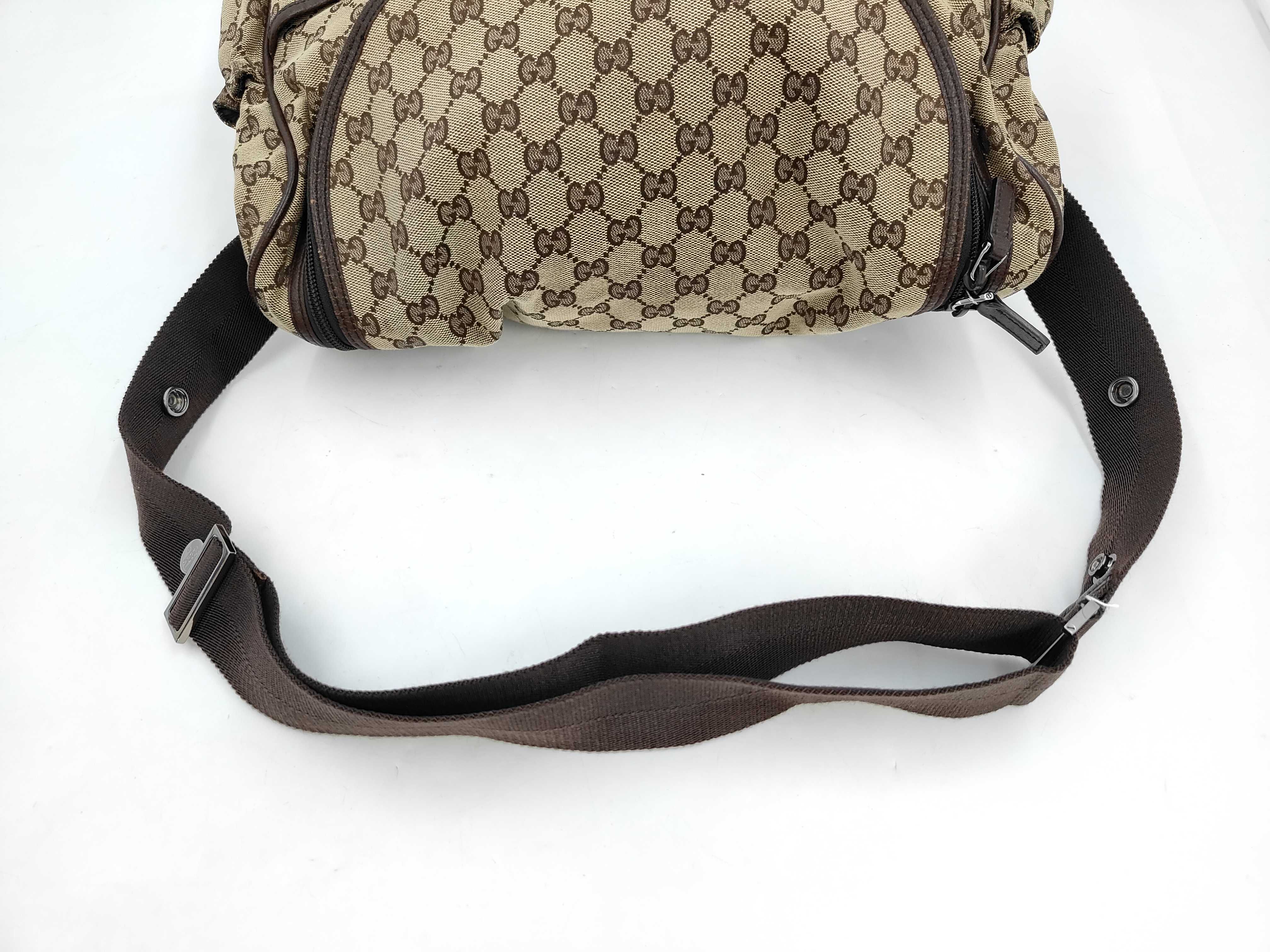 123326 GG Canvas Shoulder Bag — view 5