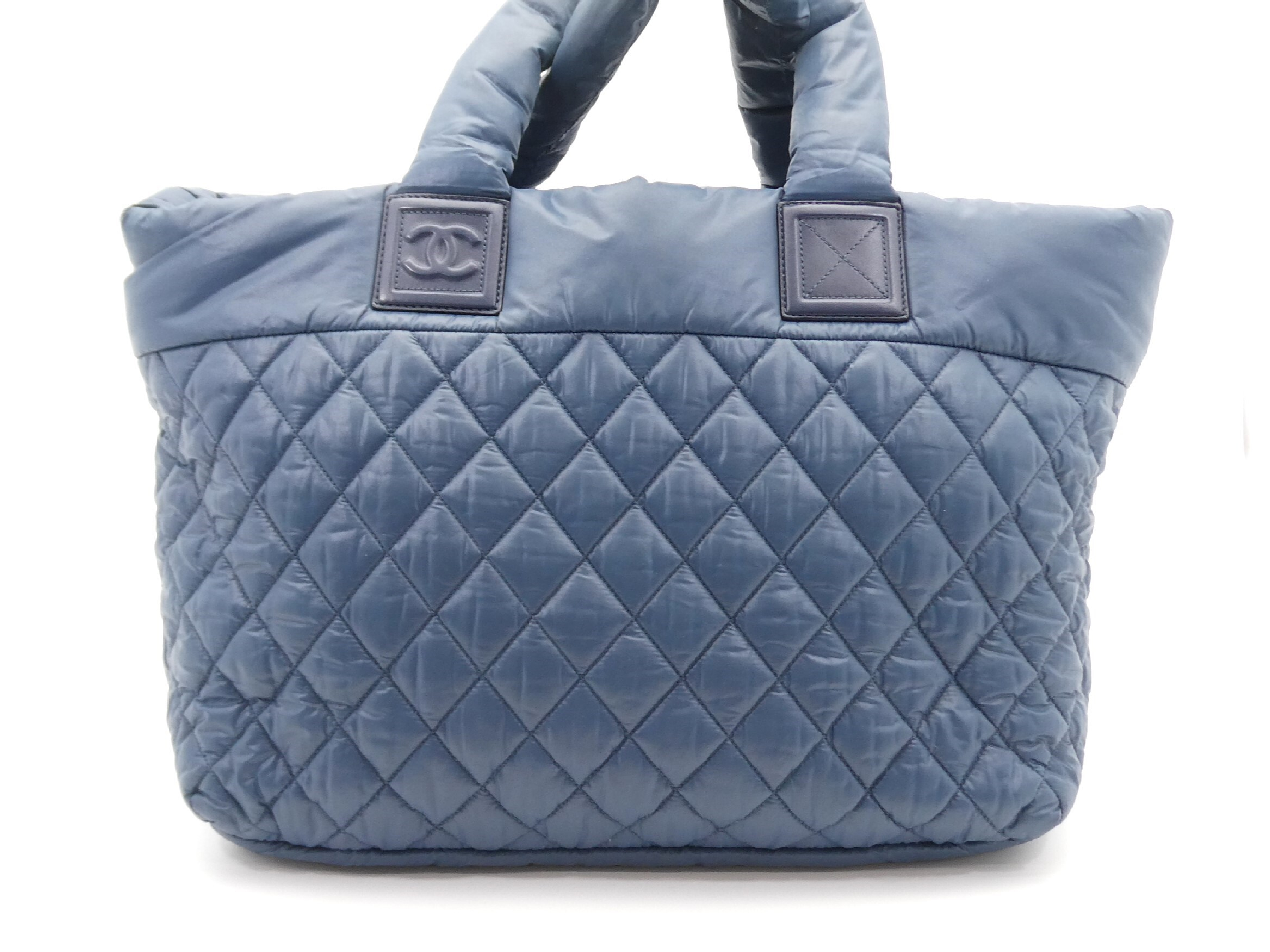 Coco Cocoon Nylon Leather Tote Bag — view 2