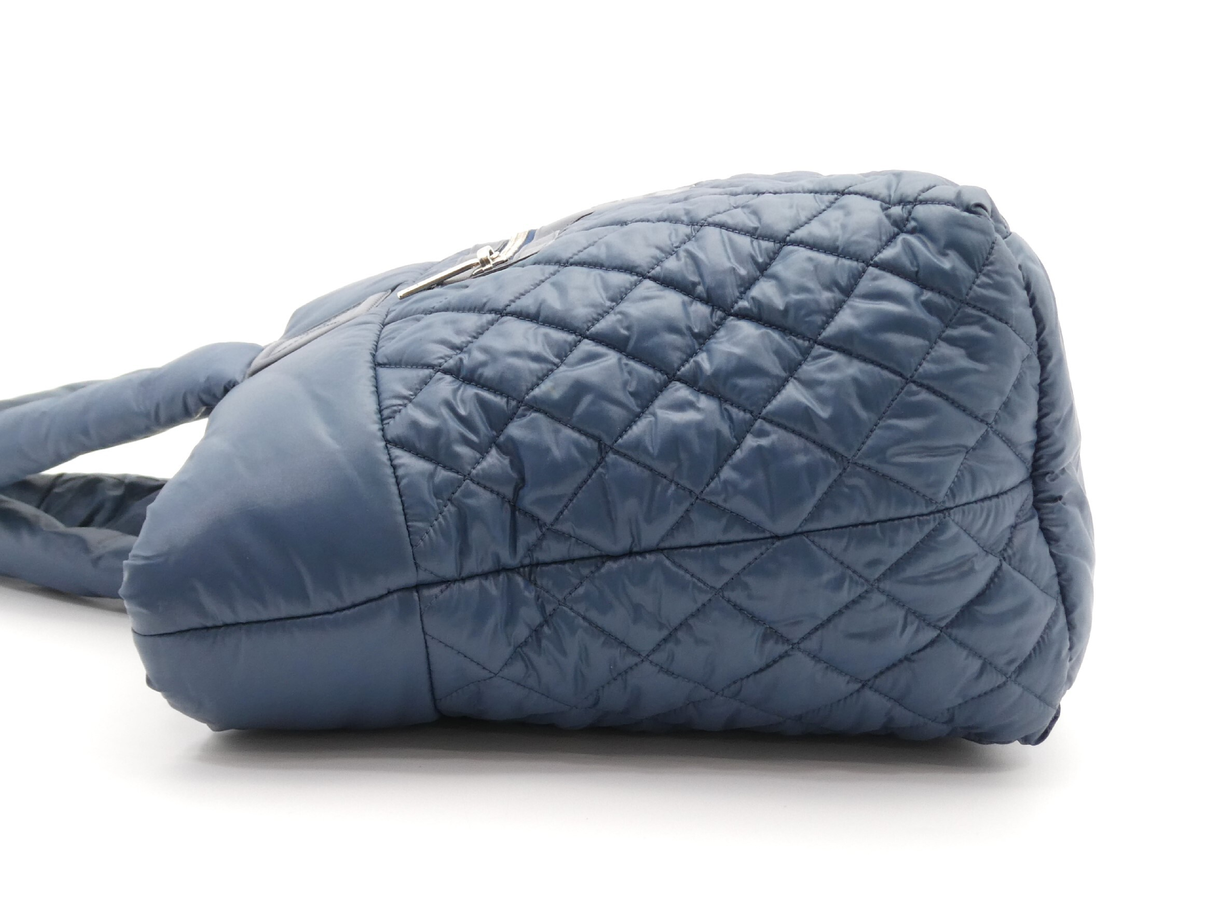 Coco Cocoon Nylon Leather Tote Bag — view 3