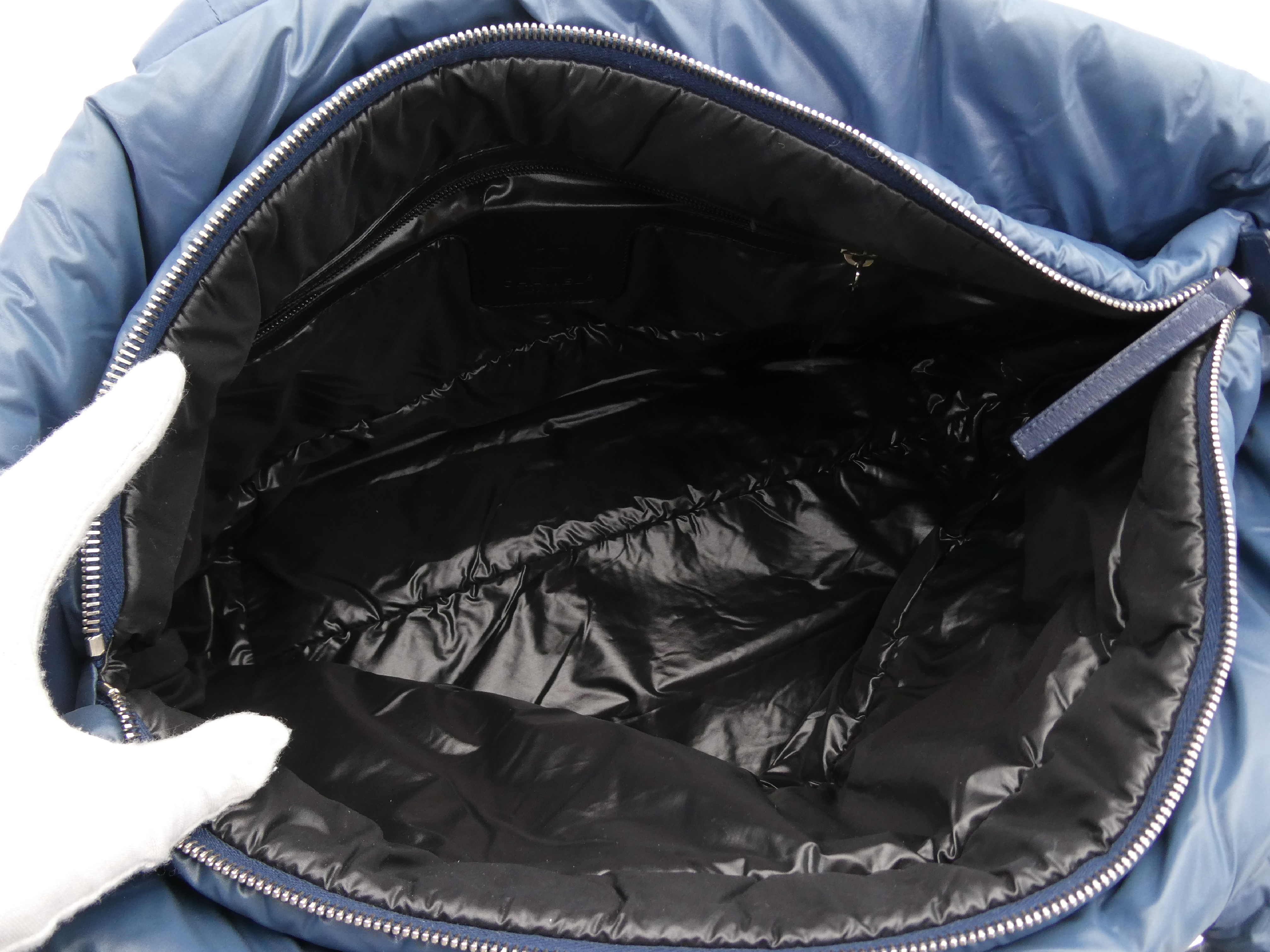 Coco Cocoon Nylon Leather Tote Bag — view 7