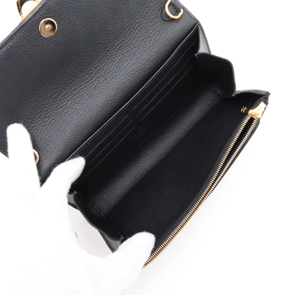 Monogram Empreinte Portefeuille Vavin Chain M67839 SP0119 Black — view 6