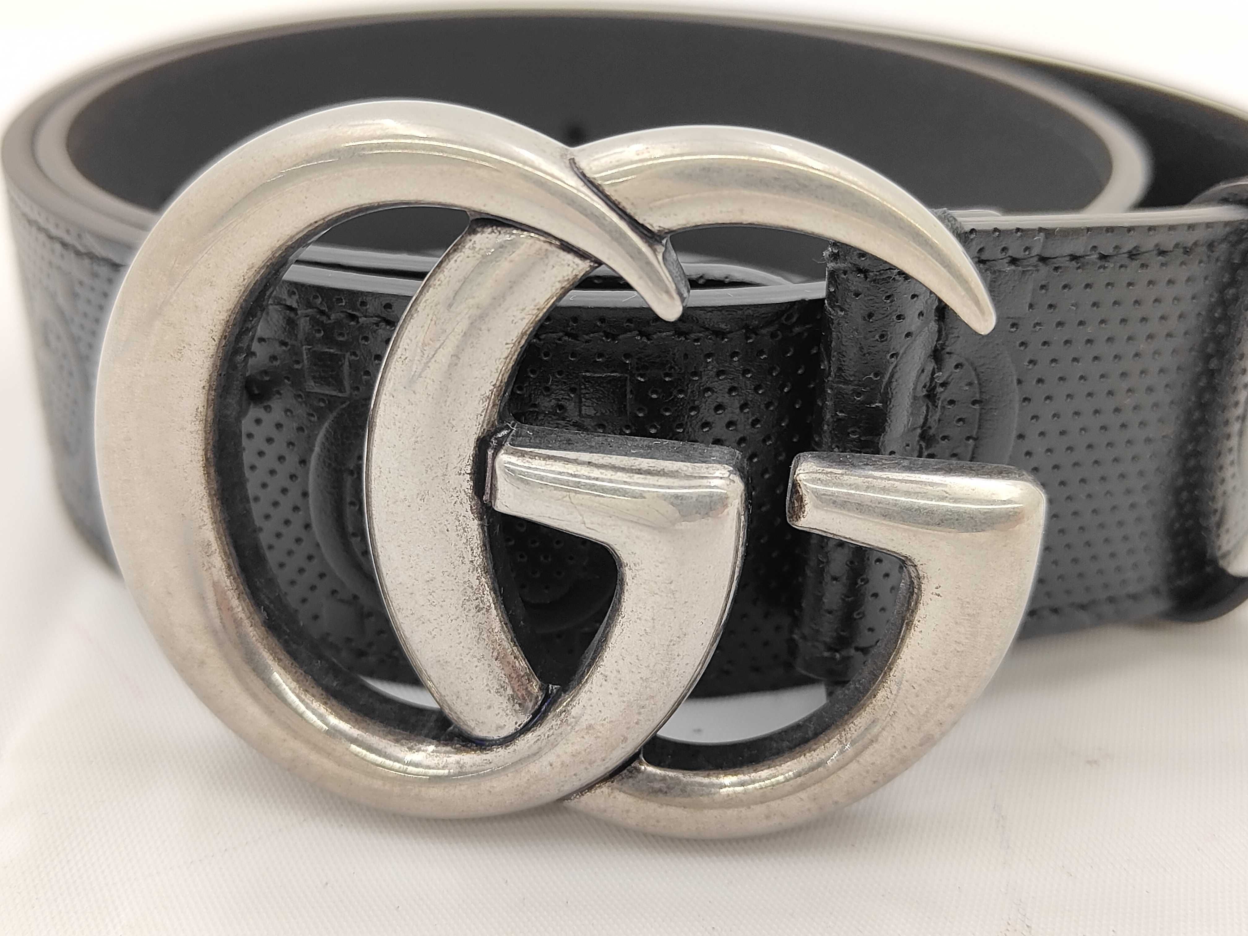 406331 GG Embossed Belt 70 / 28 Belt — view 2