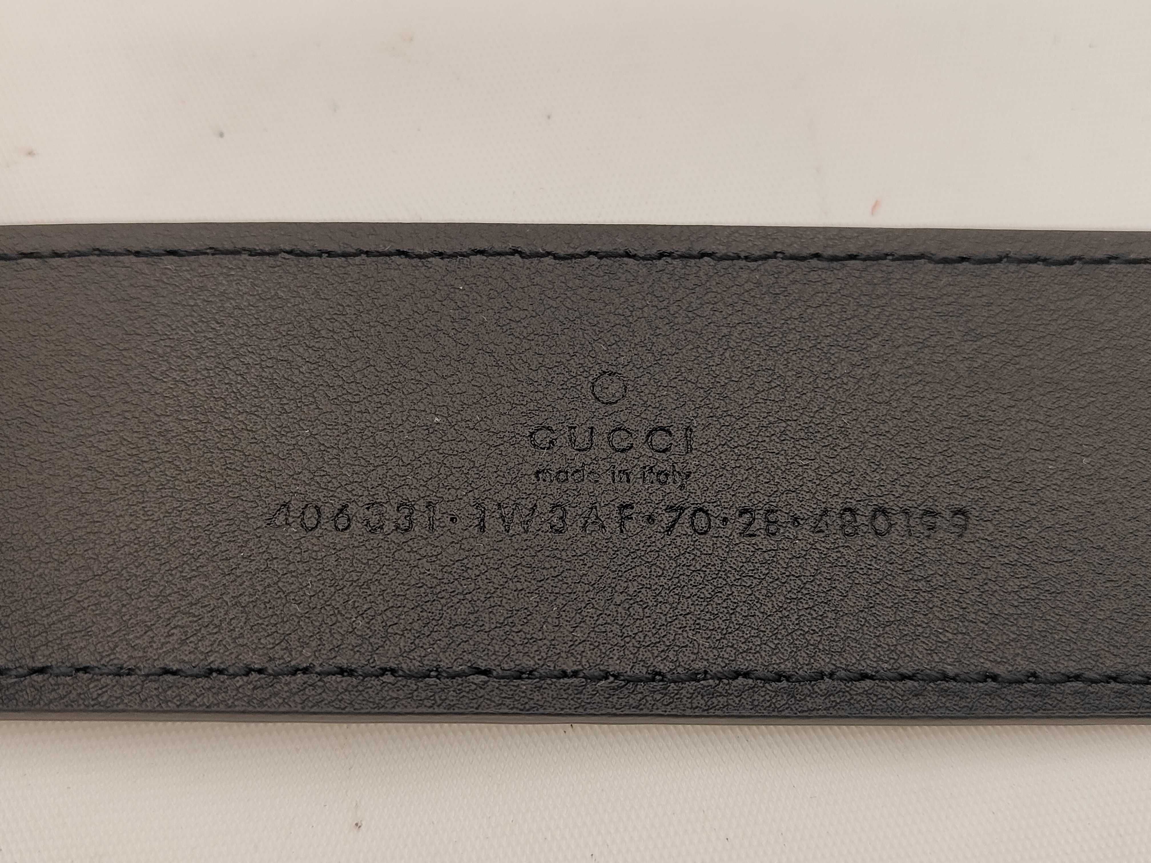 406331 GG Embossed Belt 70 / 28 Belt — view 5