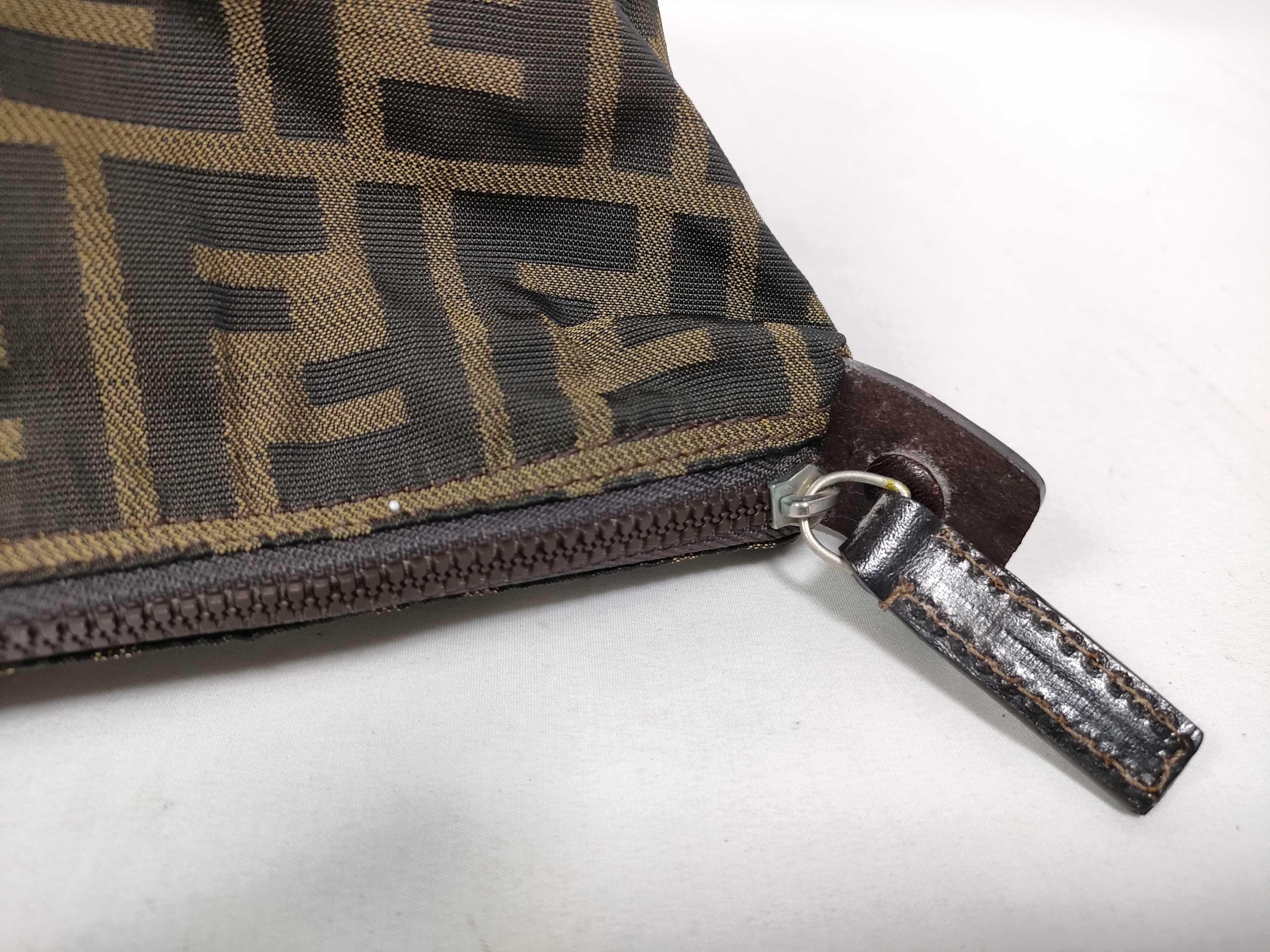 Zucca pattern pouch, brown pouch — view 11