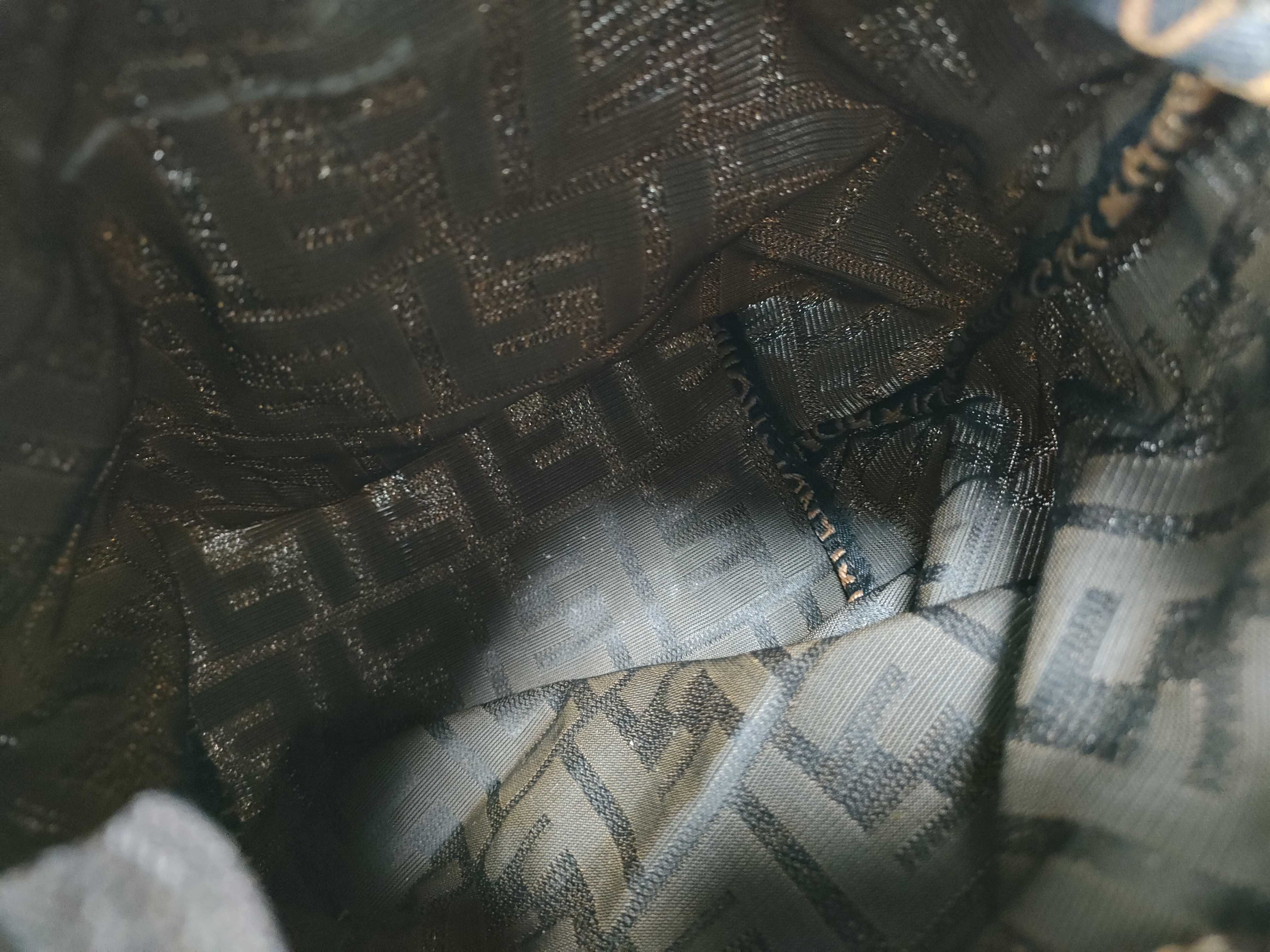 Zucca pattern pouch, brown pouch — view 13