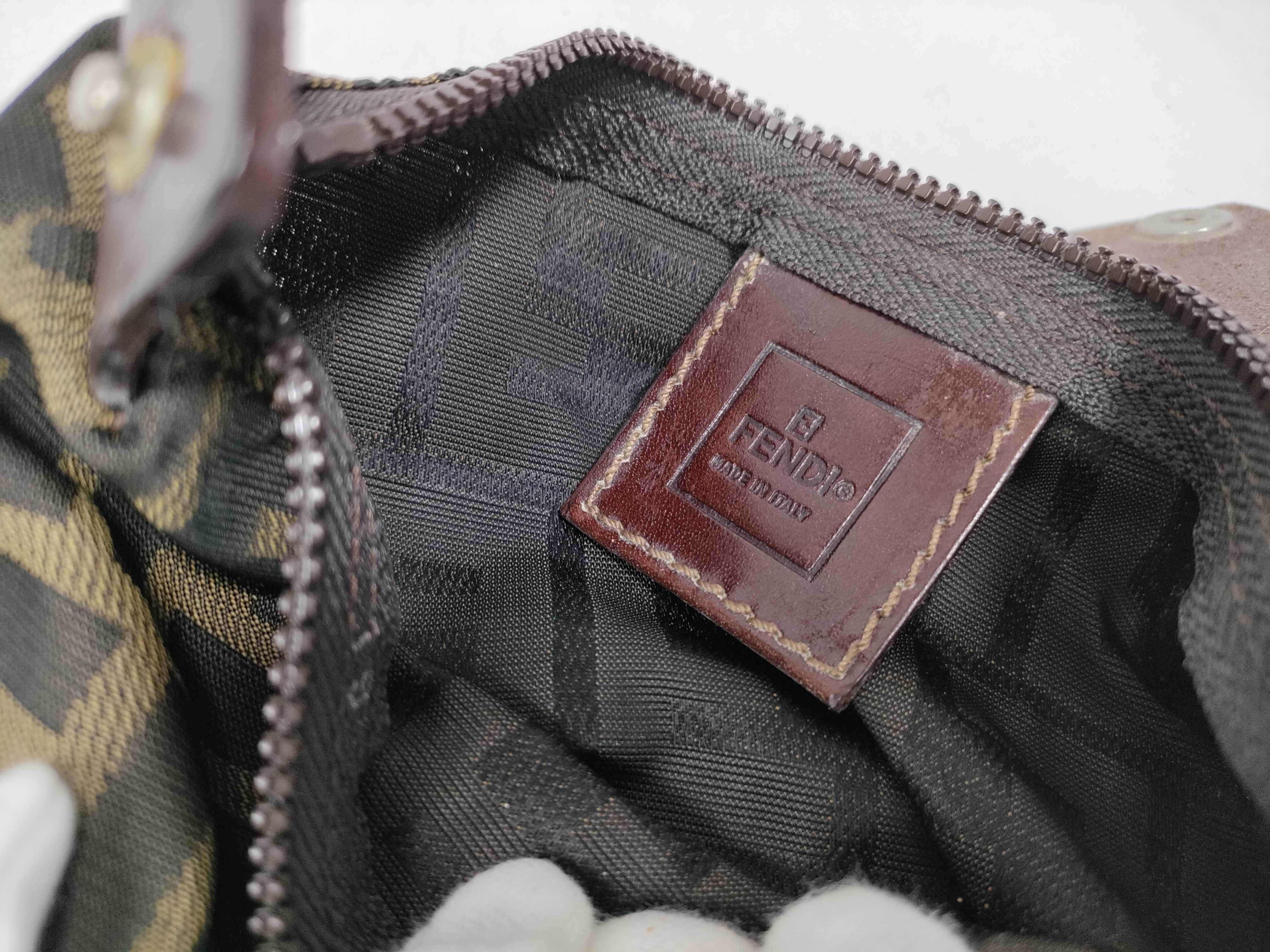 Zucca pattern pouch, brown pouch — view 14