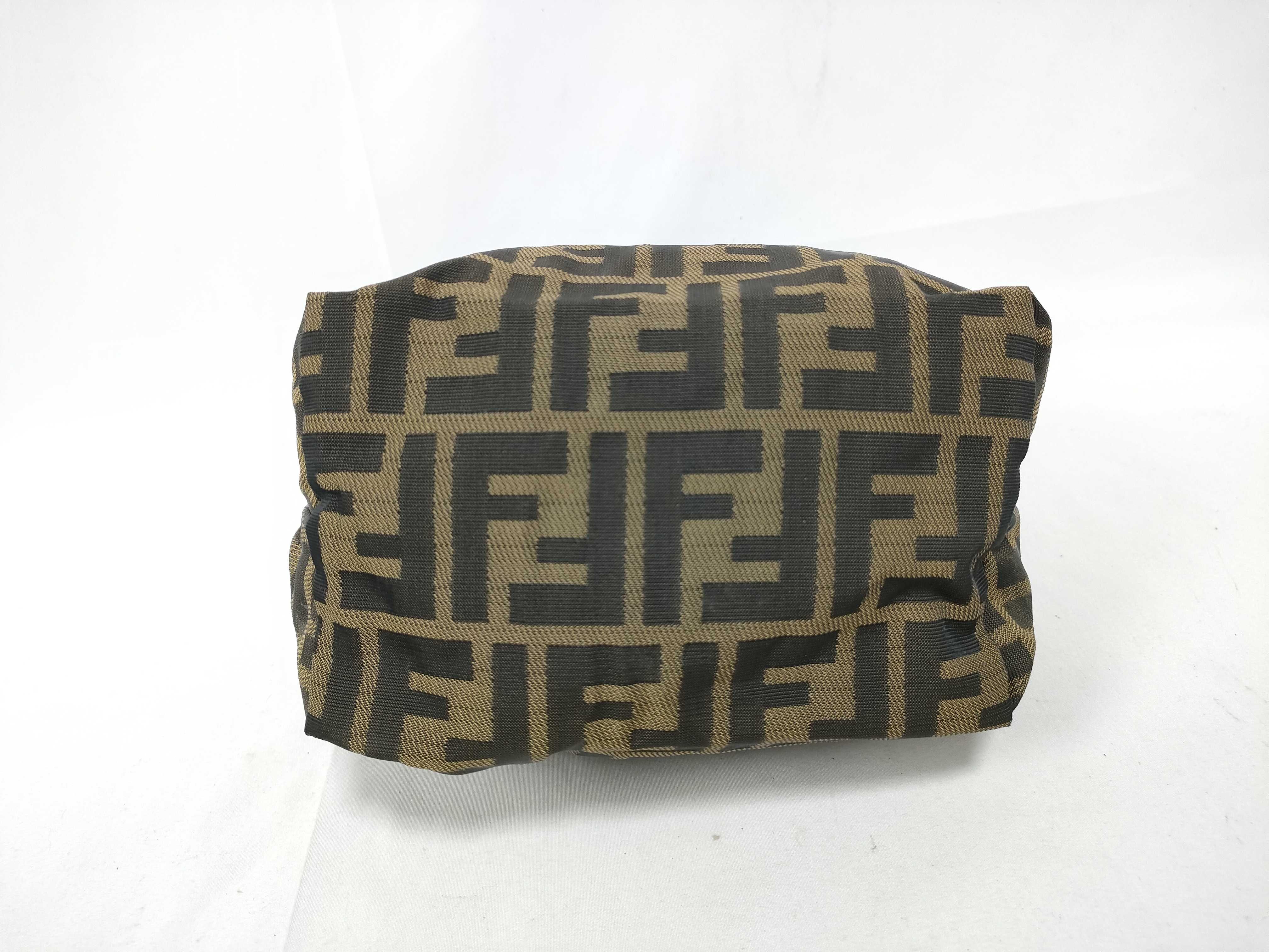 Zucca pattern pouch, brown pouch — view 3
