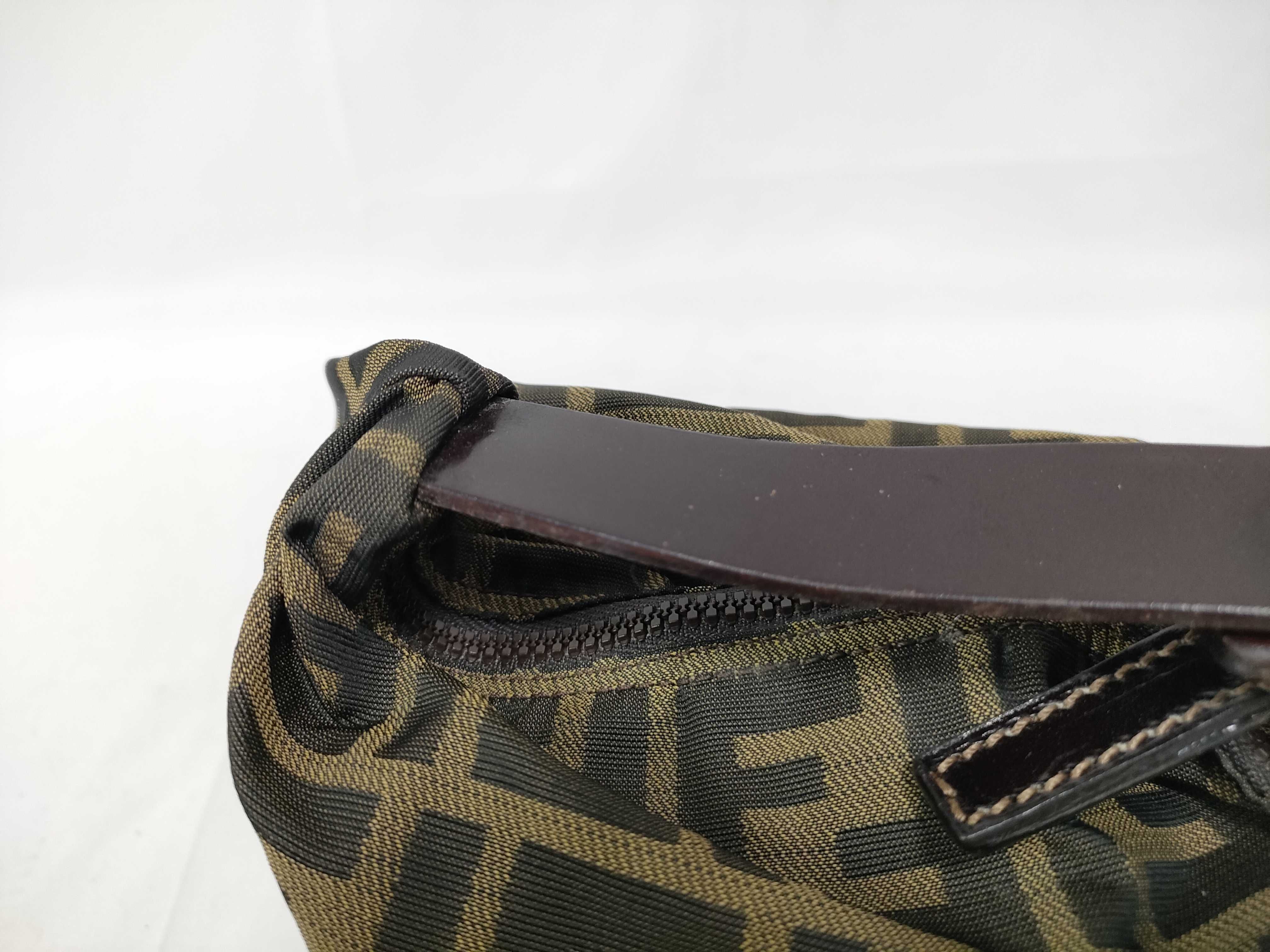 Zucca pattern pouch, brown pouch — view 8