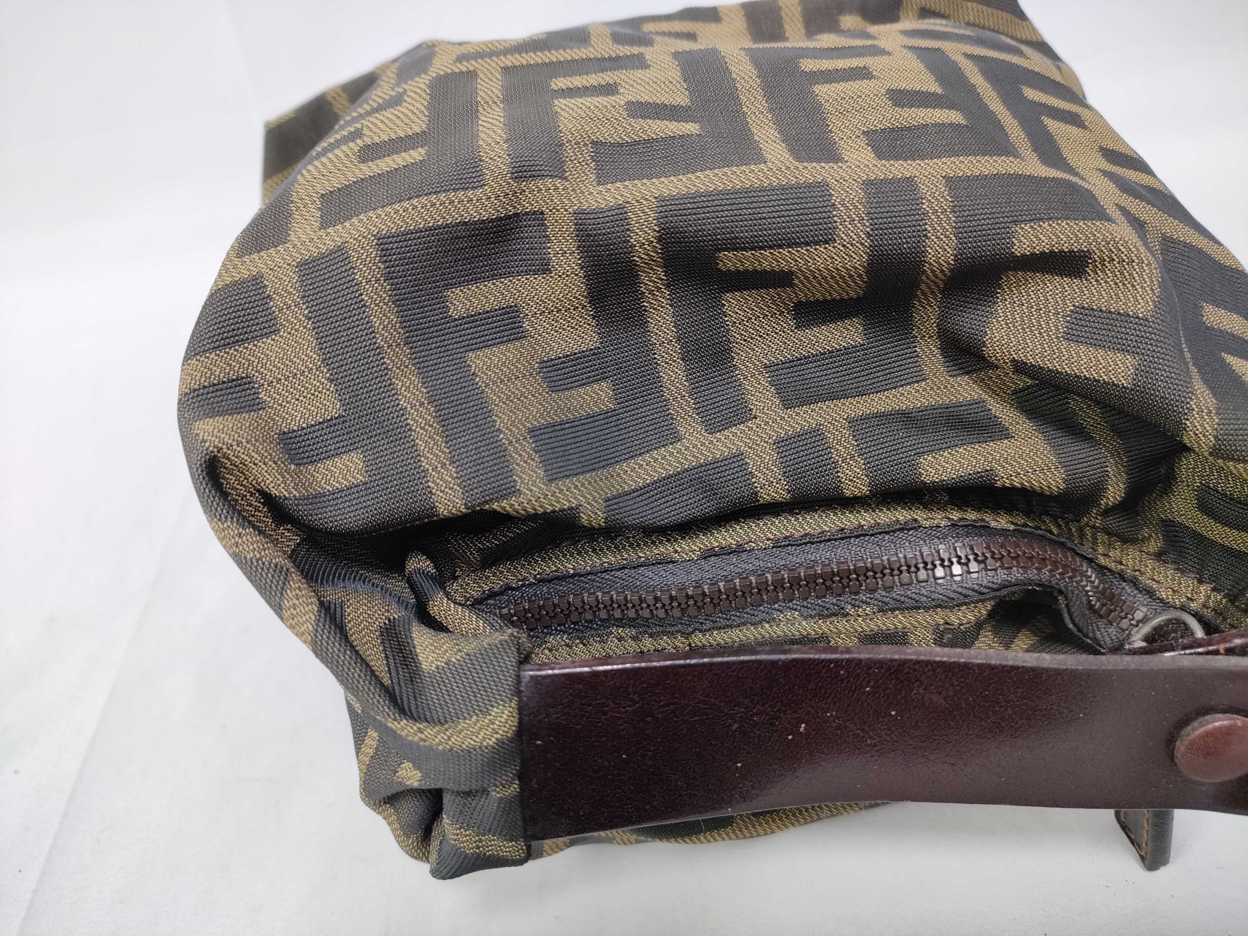 Zucca pattern pouch, brown pouch — view 10