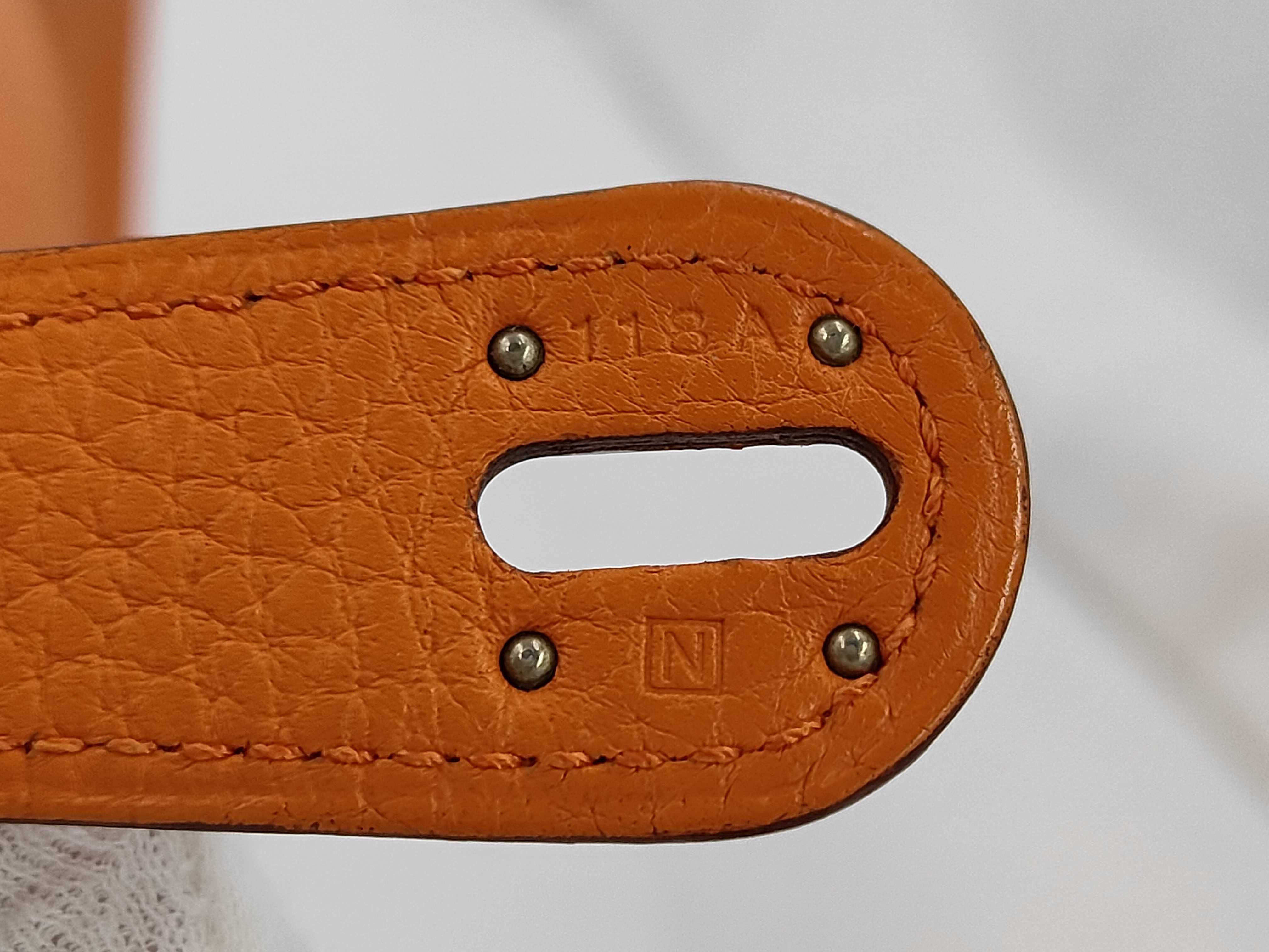 BAG LINDY 34 CLEMENCE ORANGE PHW STAMP SQUARE N (RECOLOR) Handbag — view 10