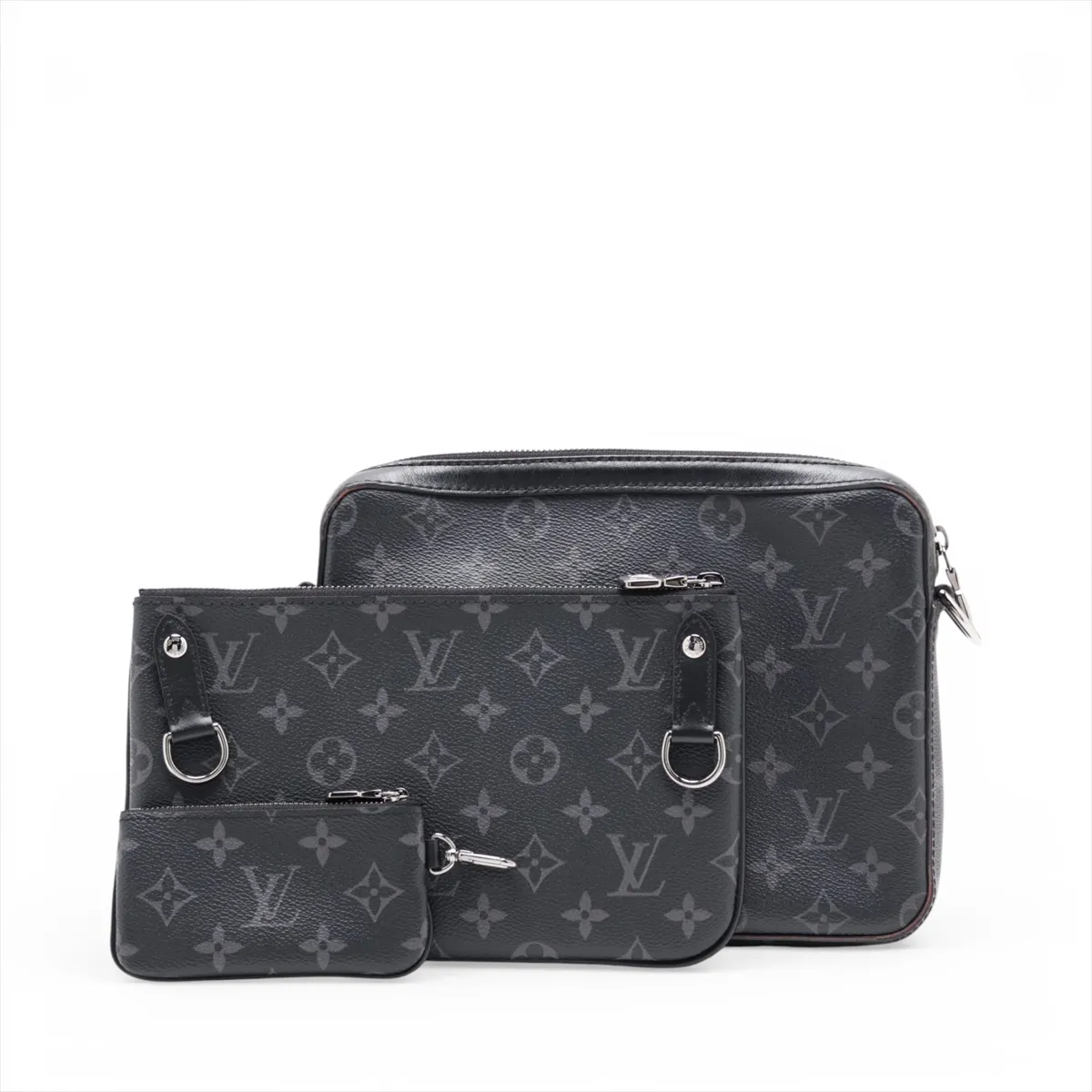 Monogram Eclipse Trio Messenger M69443 TJ4220 Black — view 2
