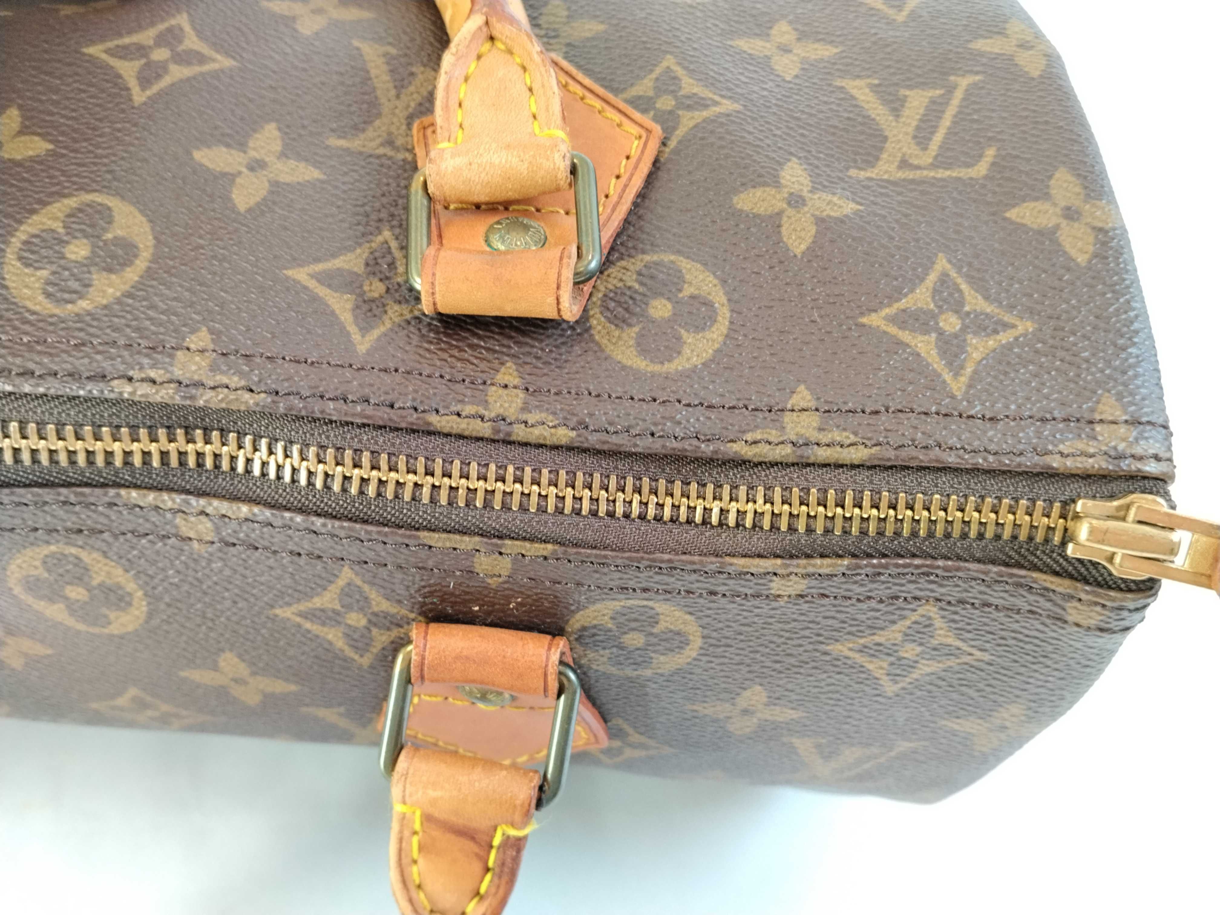 Monogram LV Monogram Speedy 30 Handbag M41108 Boston Bag — view 9