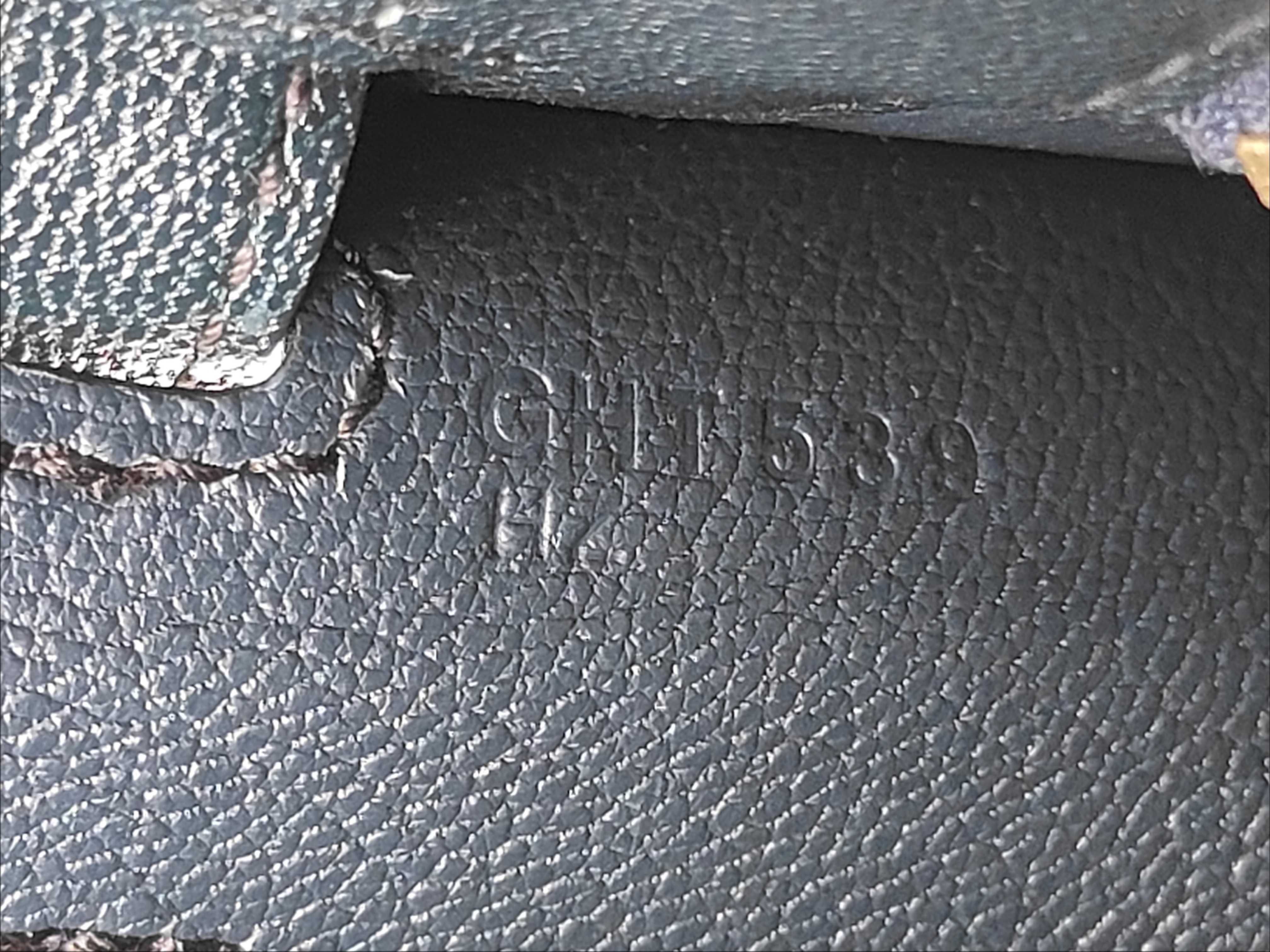 Kelly 25 Sellier Chevre Shamkira Vert Rousseau Gold Hardware G Stamp Handbag — view 11