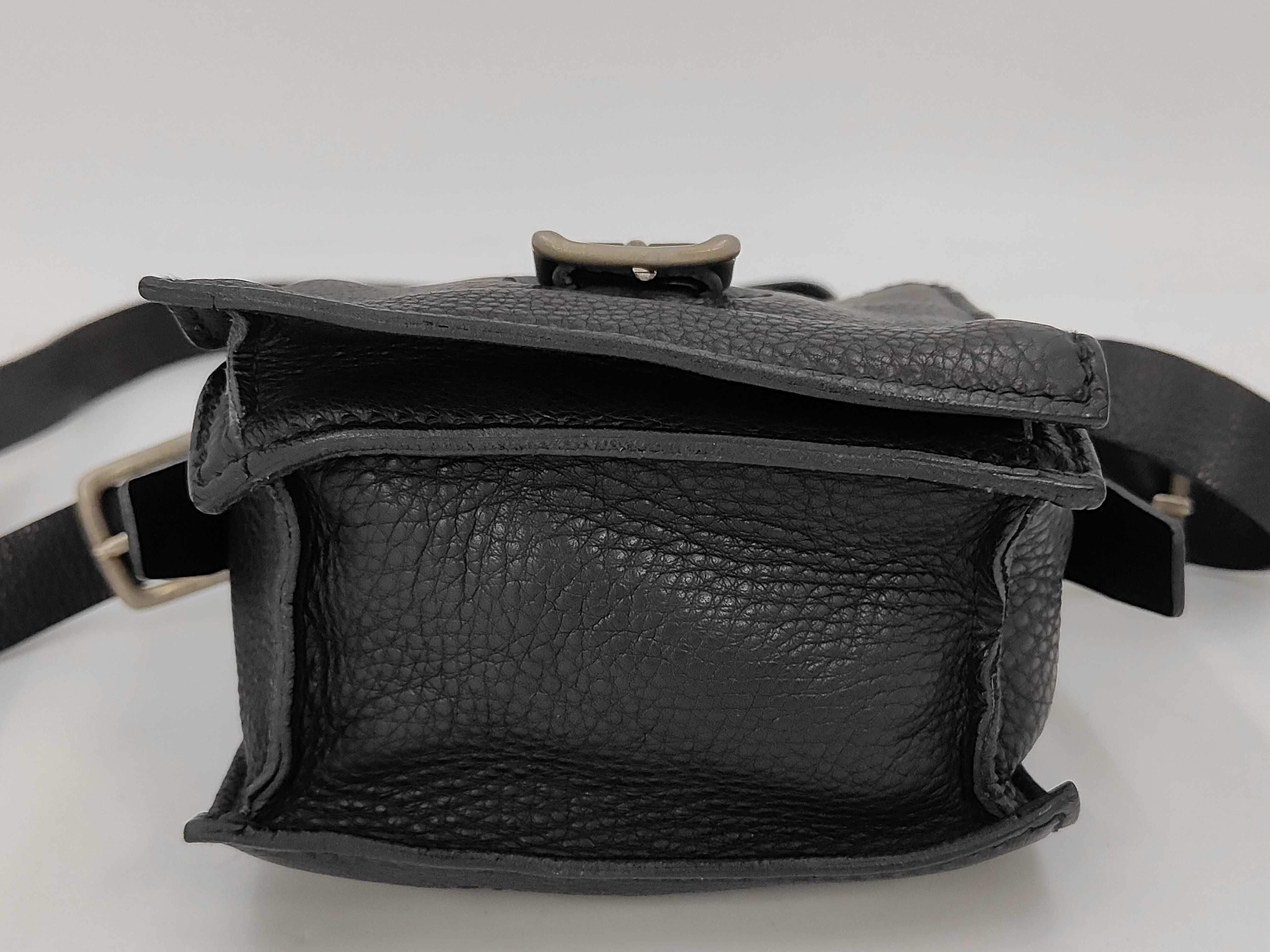 leather shoulder bag — view 4