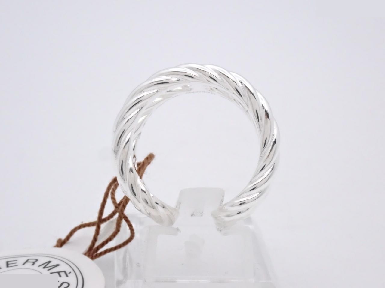 Area 2 Twist Ring, Size 58 (stamped), Unused, 925 Sterling Silver / Approx. 12.4g — view 3