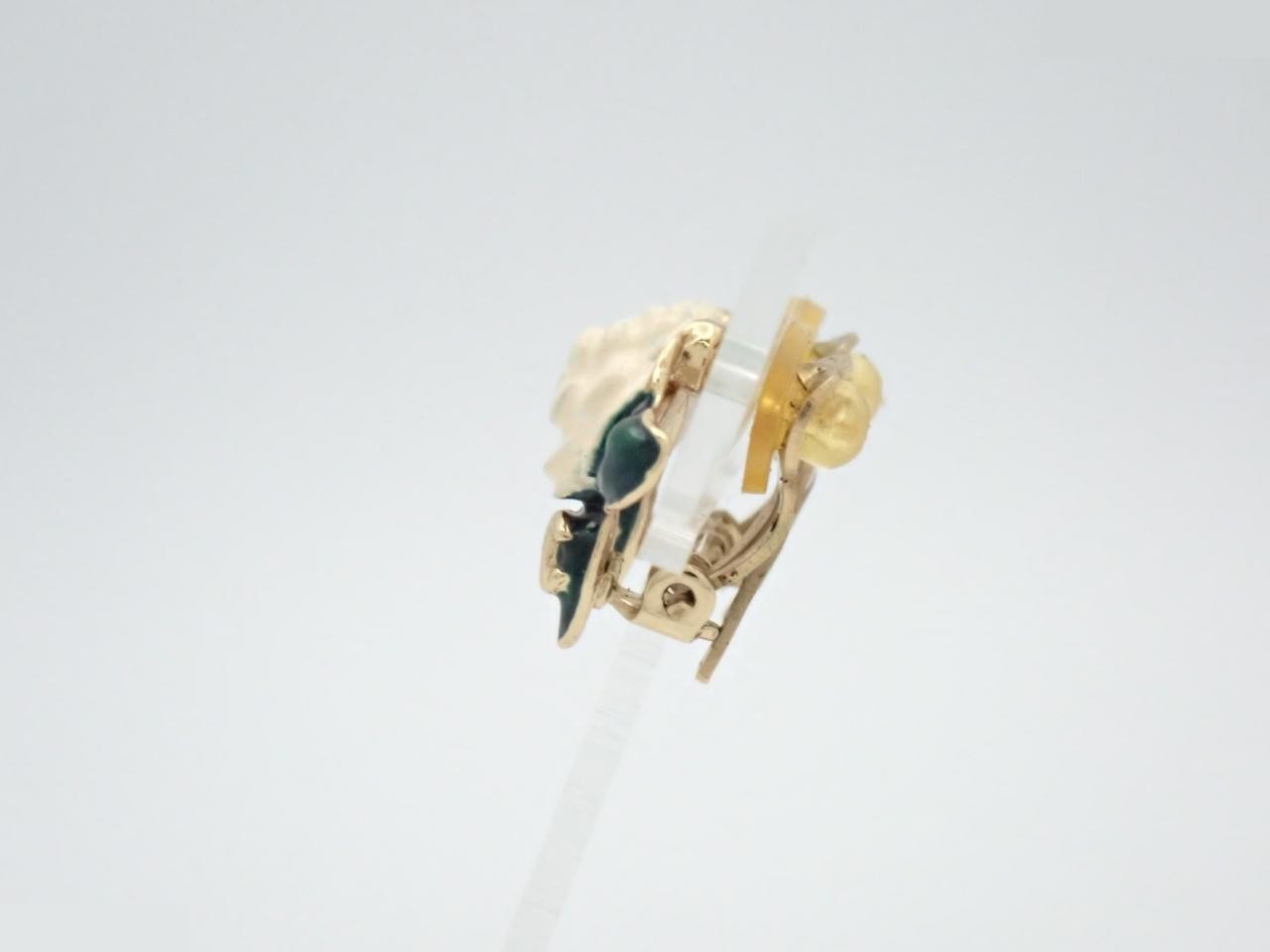 Coco Camellia 04A Earrings — view 3