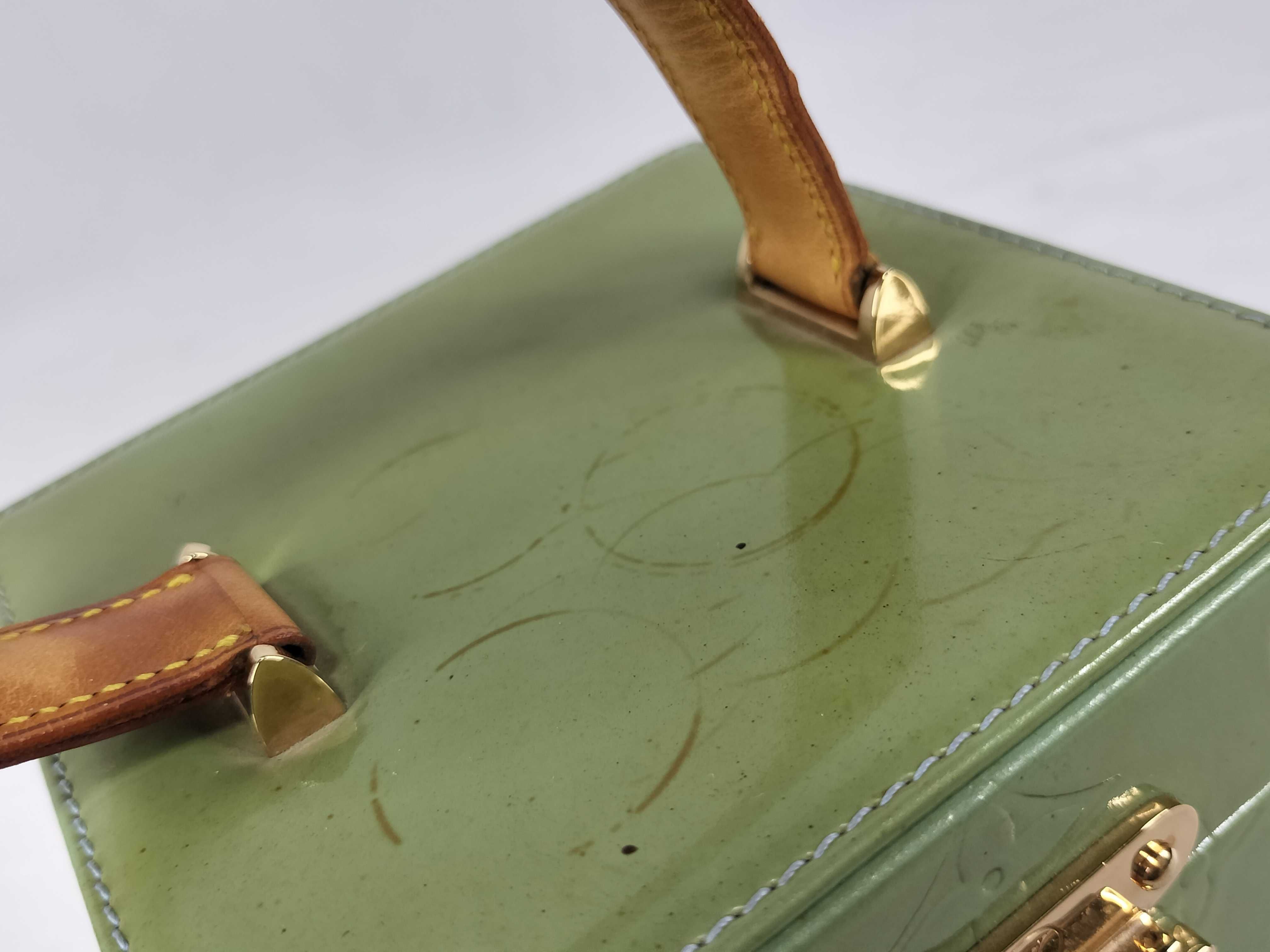 Vernis Louis Vuitton Bleeker M91003 Vernis Vanity Bag Handbag — view 15