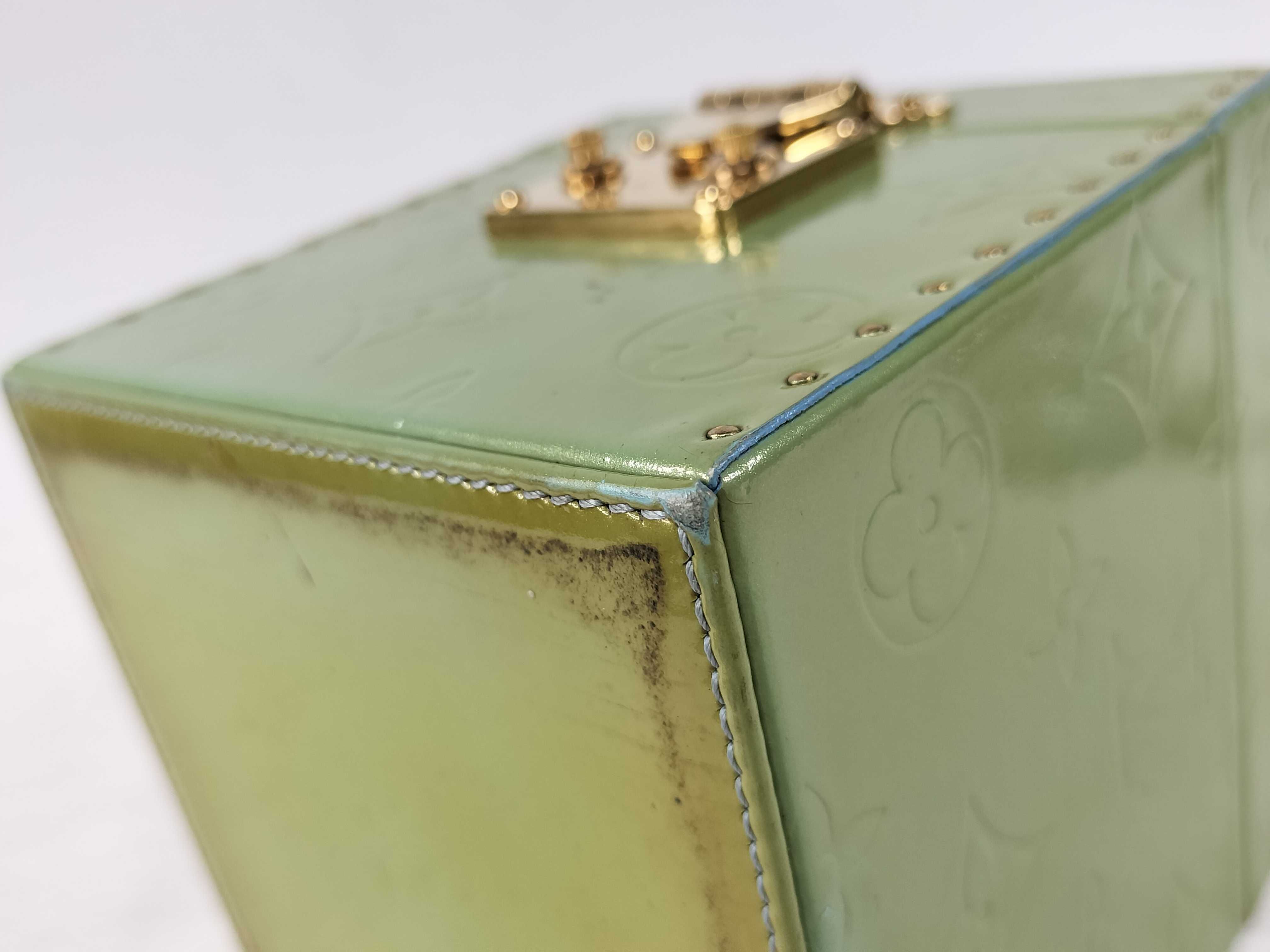 Vernis Louis Vuitton Bleeker M91003 Vernis Vanity Bag Handbag — view 6