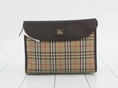 Nova Check Clutch Bag