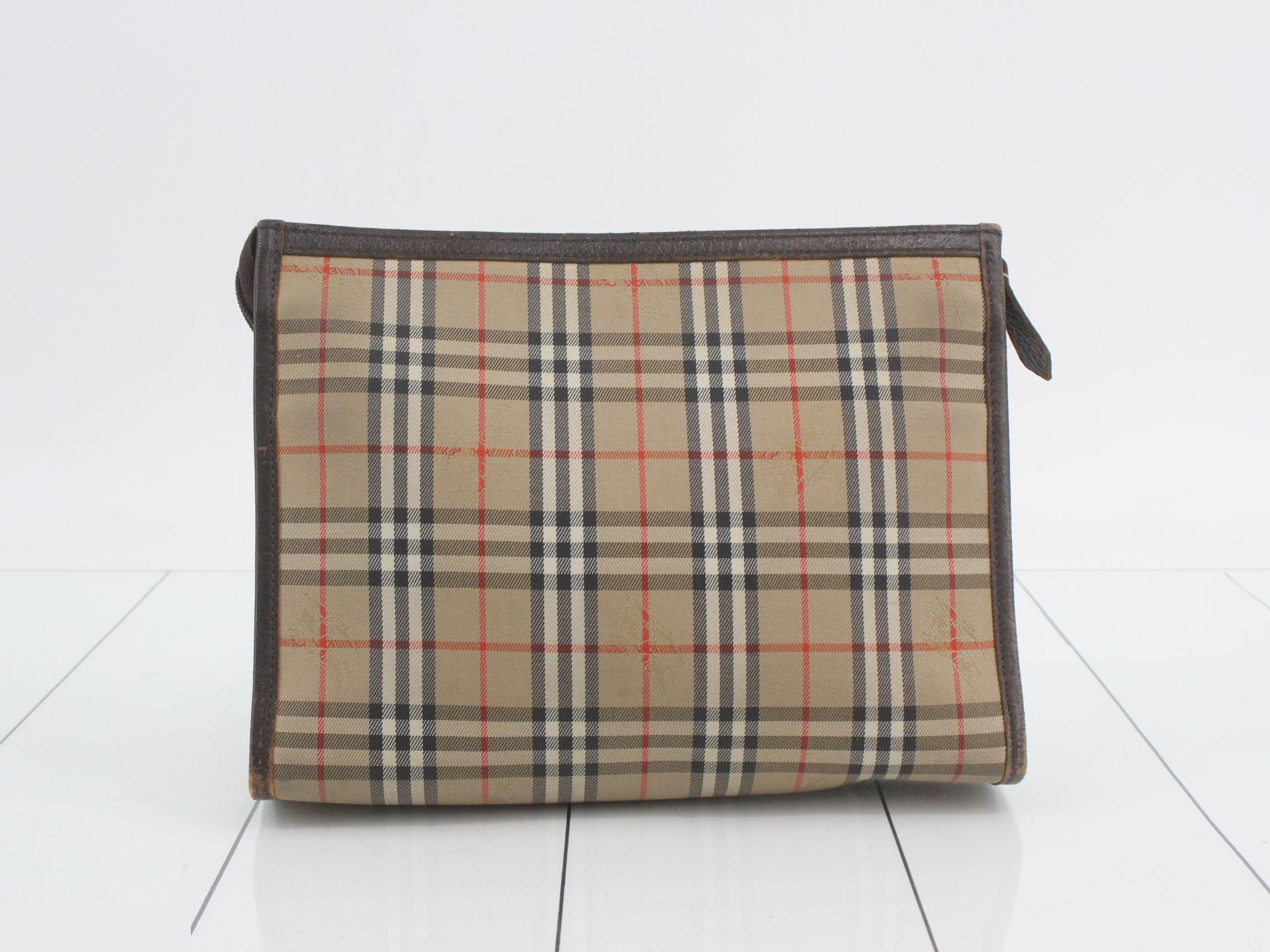 Nova Check Clutch Bag — view 2