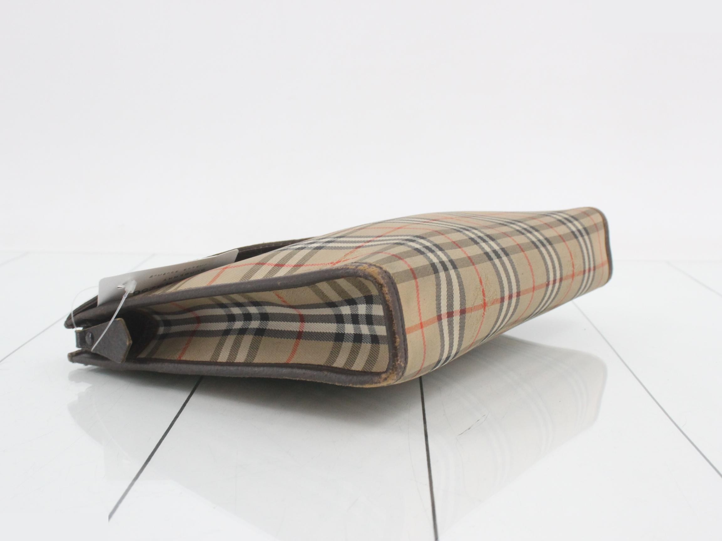 Nova Check Clutch Bag — view 5