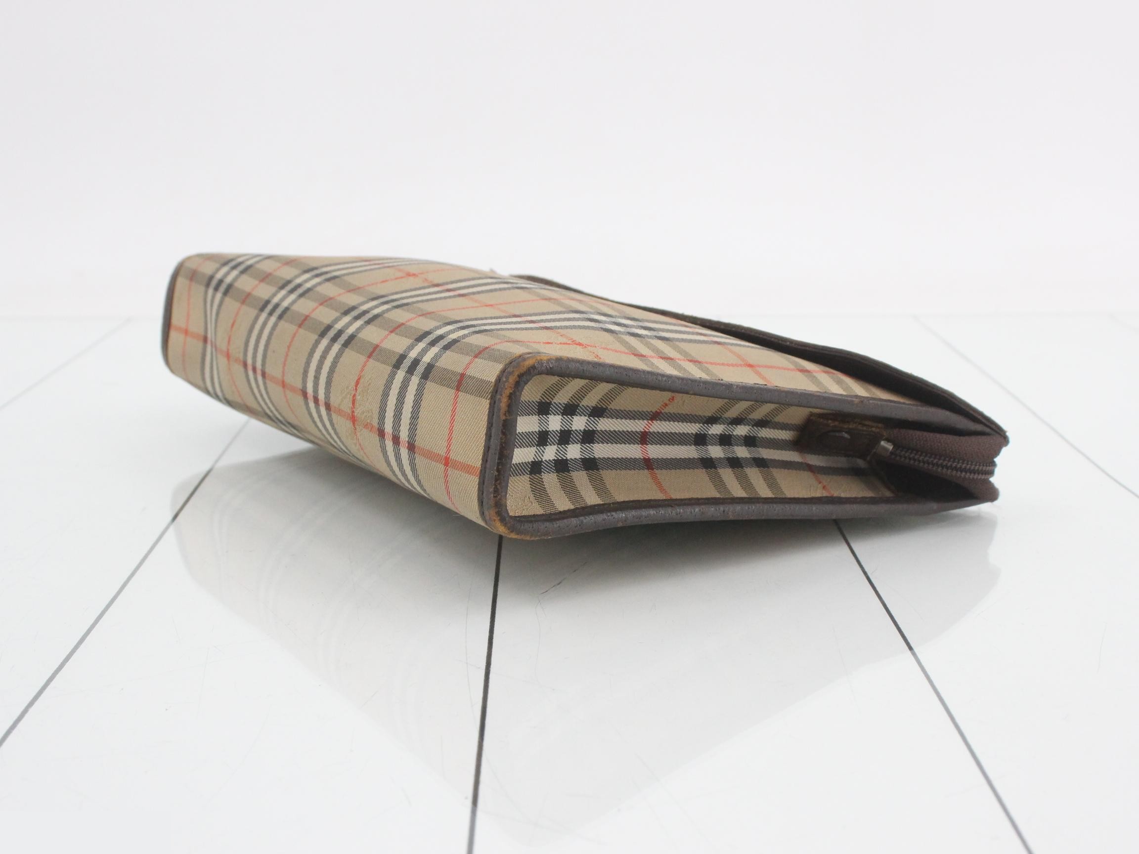 Nova Check Clutch Bag — view 6