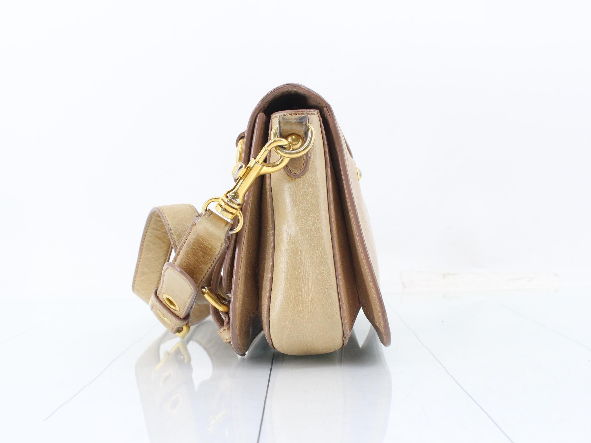 Other lines: Bags/Shoulder bags, Leather, Beige — view 3