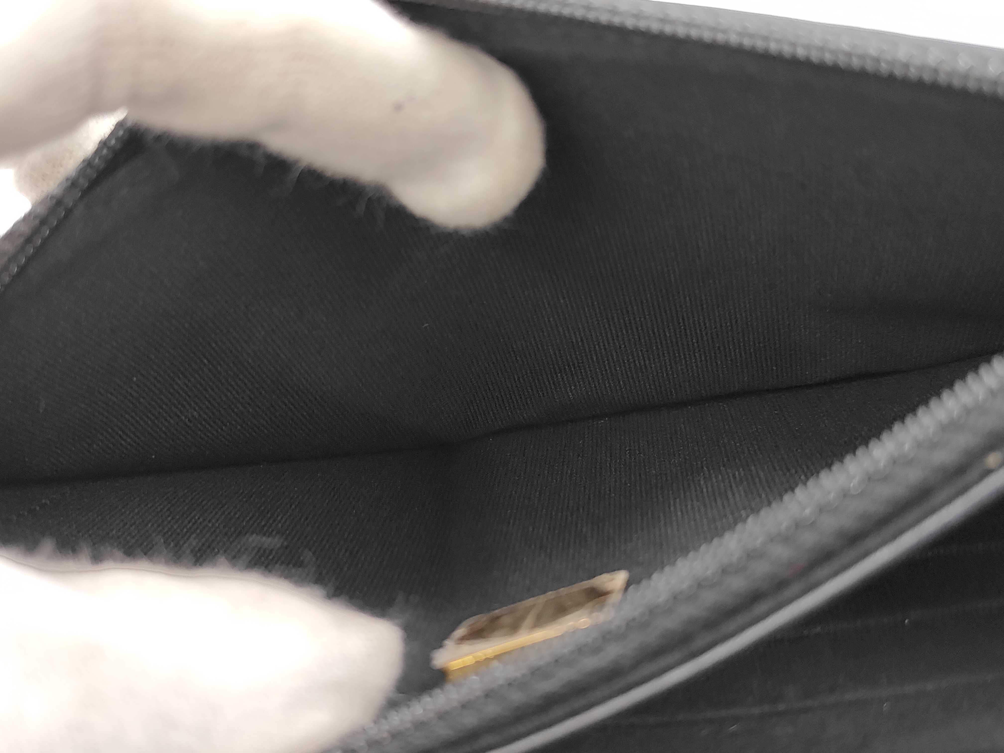 Boy Chanel Caviar Skin Black Chain Shoulder Bag — view 11