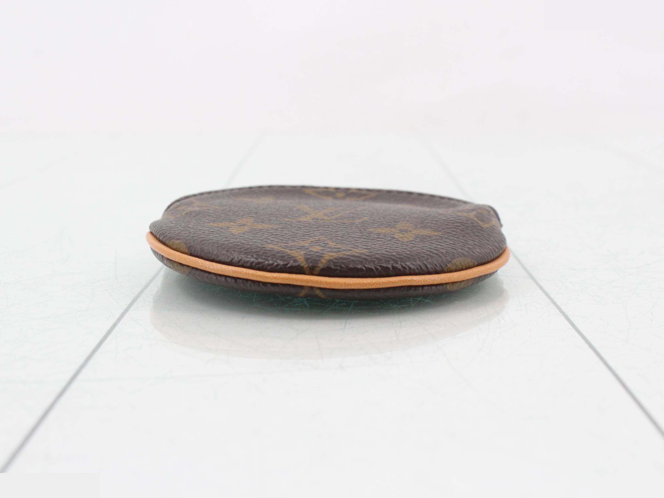 Monogram Porte Monnaie Rond Coin Case — view 3