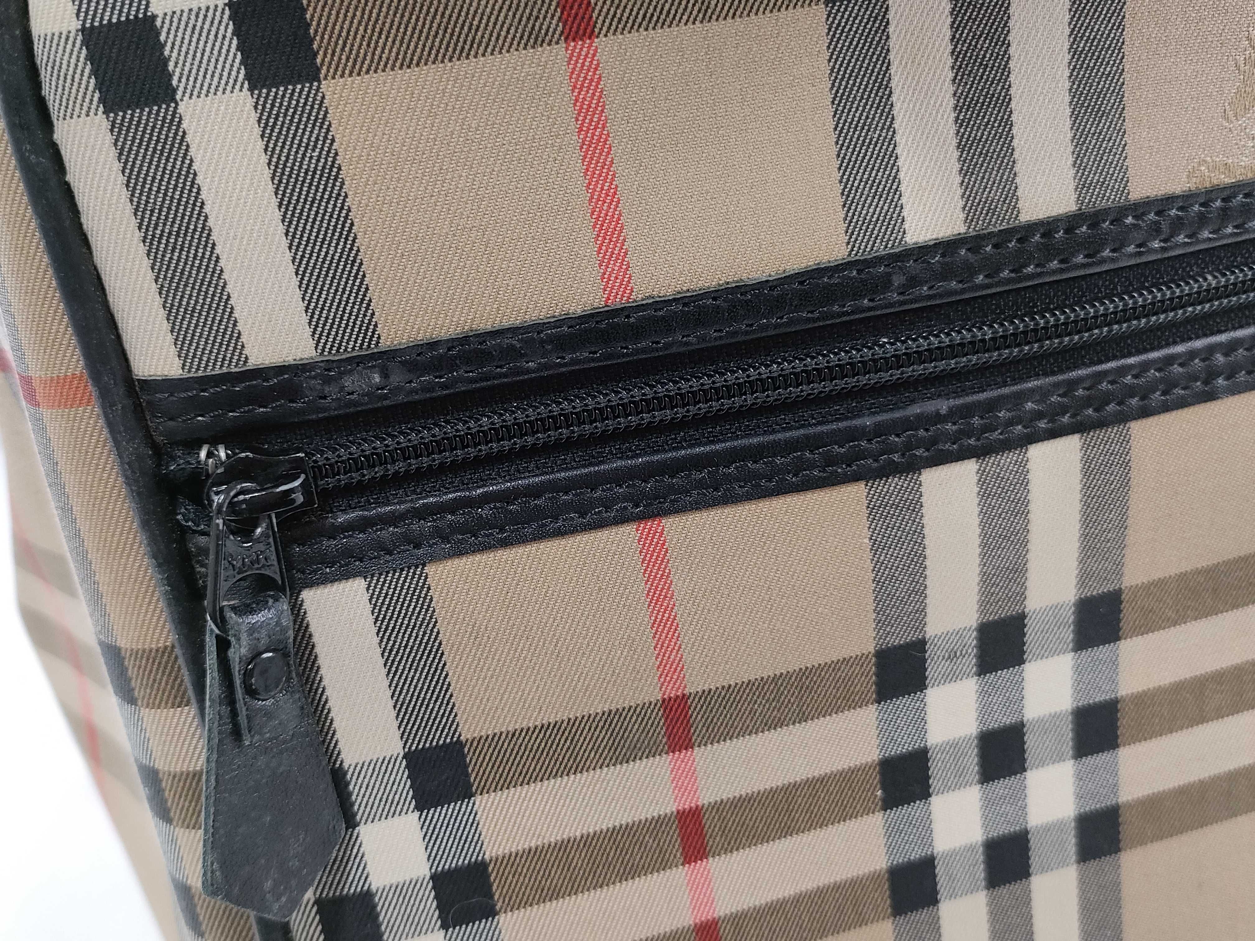 BURBERRYs Boston Bag Nova Check with Lock — view 4