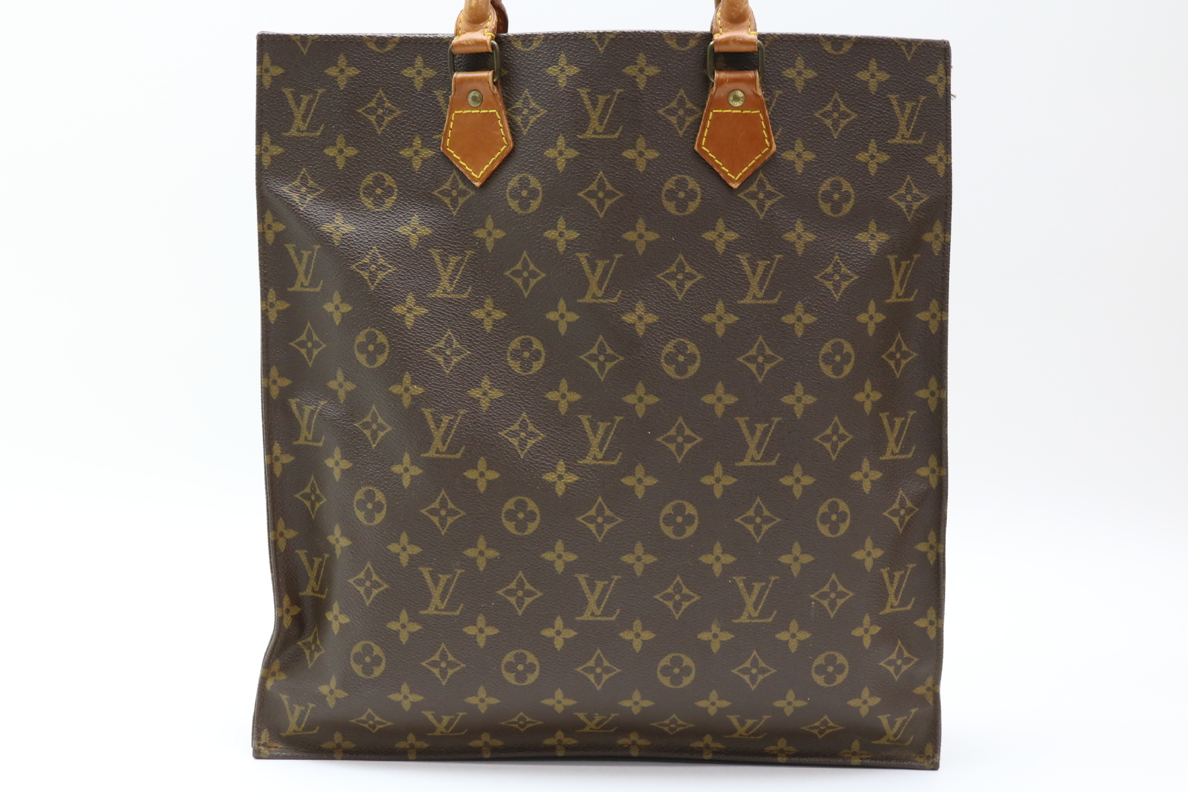 Monogram Sac Plat Martier Stamped Tote Bag — view 2