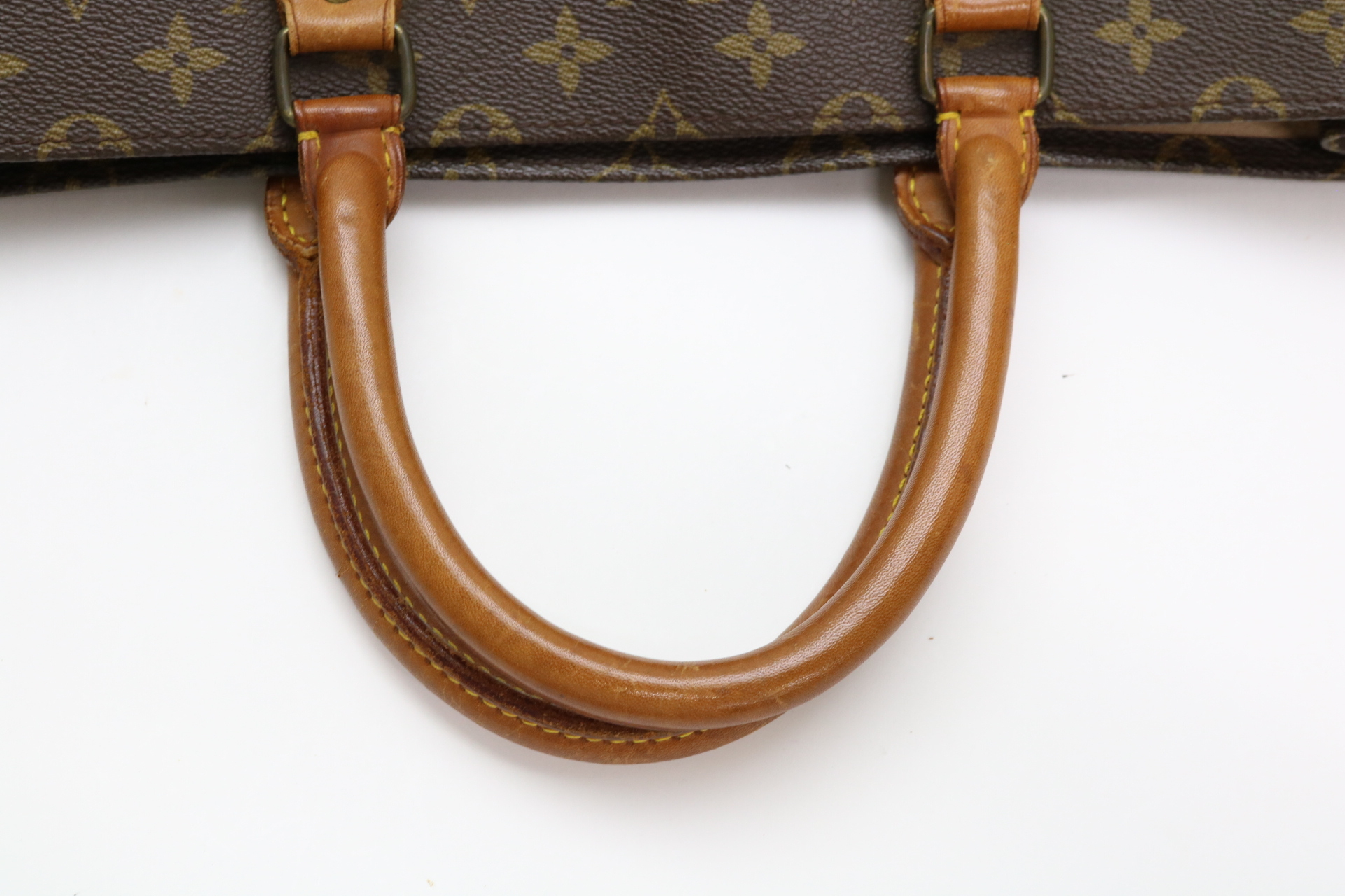 Monogram Sac Plat Martier Stamped Tote Bag — view 7