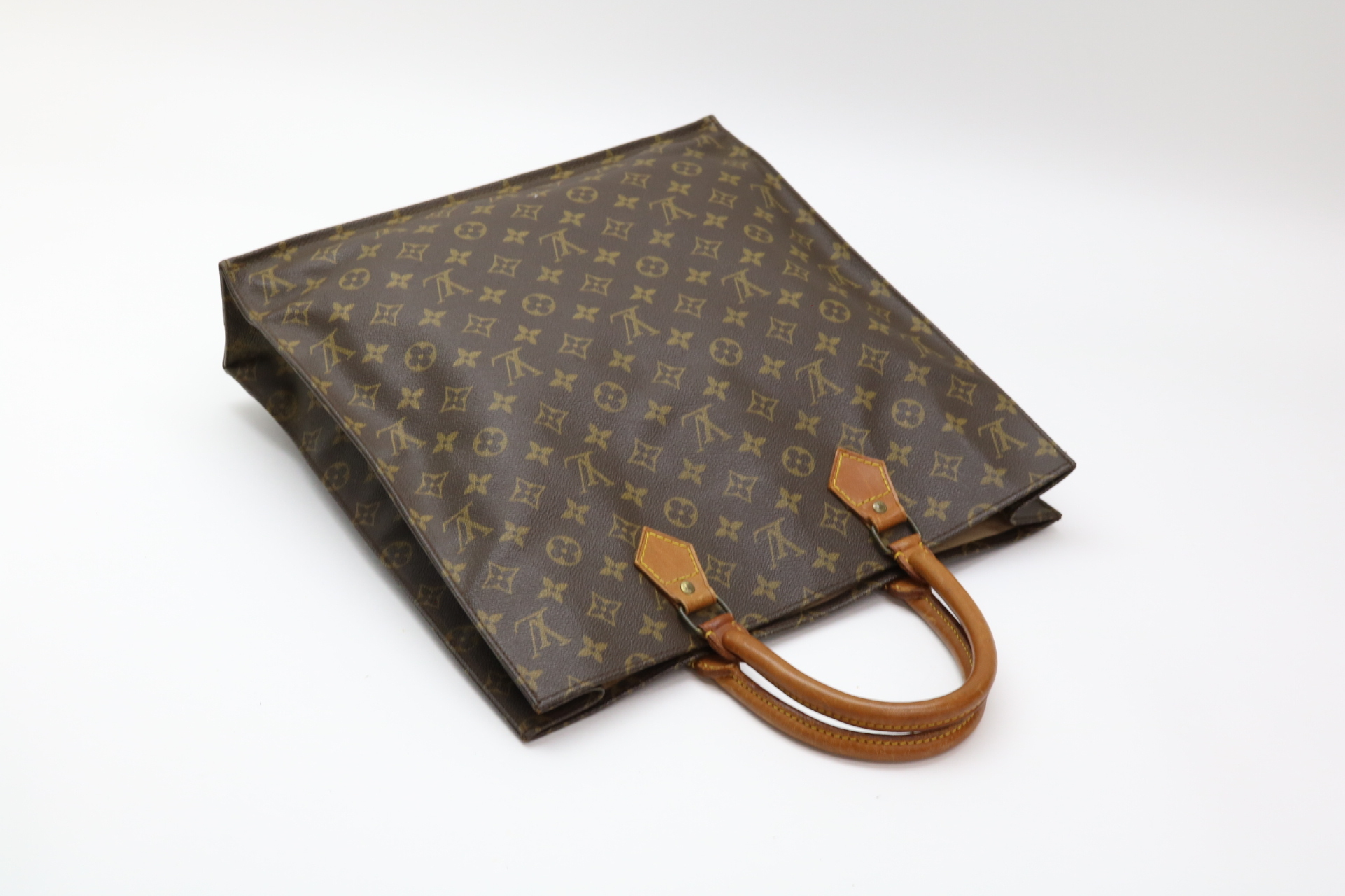 Monogram Sac Plat Martier Stamped Tote Bag — view 8