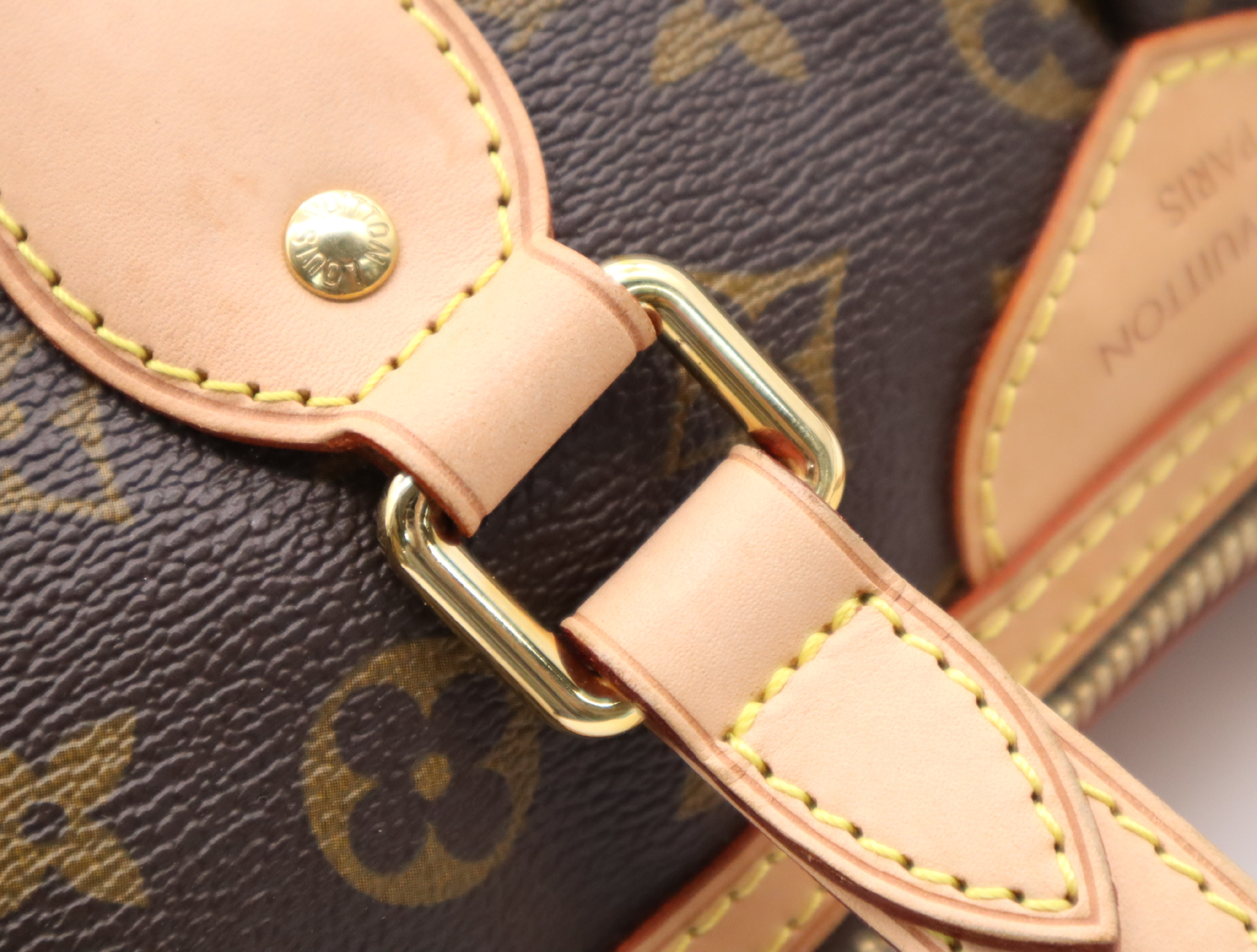 M40145 Monogram Palermo PM Handbag with Shoulder Strap — view 9