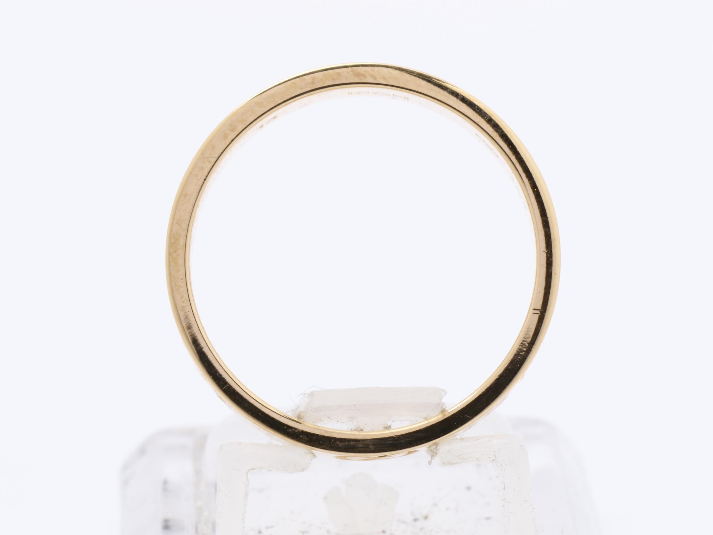 K18PG ICON ring, 4mm width, size 13/approx. US size 12, 3.98g — view 5