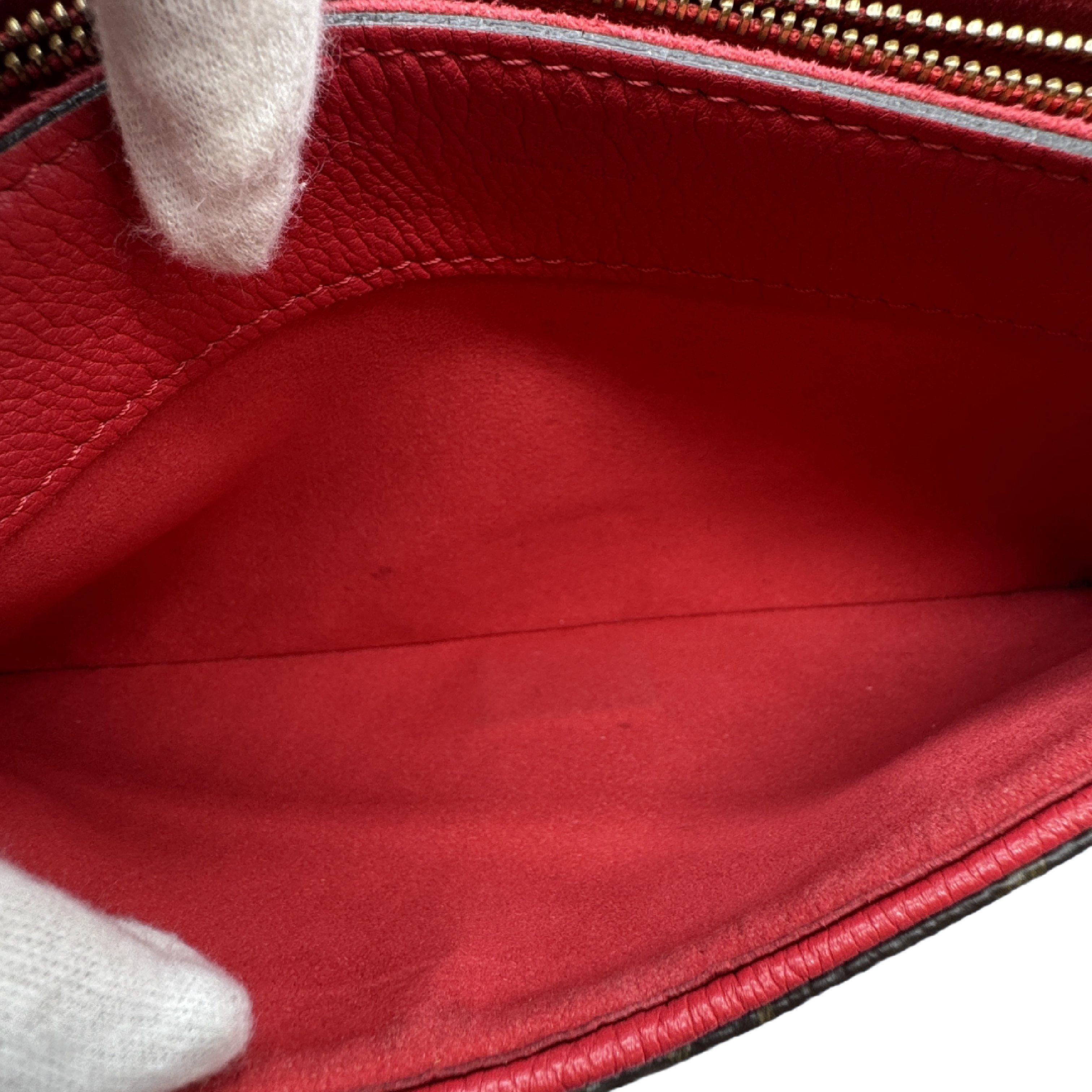 Monogram Pallas Chain Leather Chain Shoulder Bag — view 11
